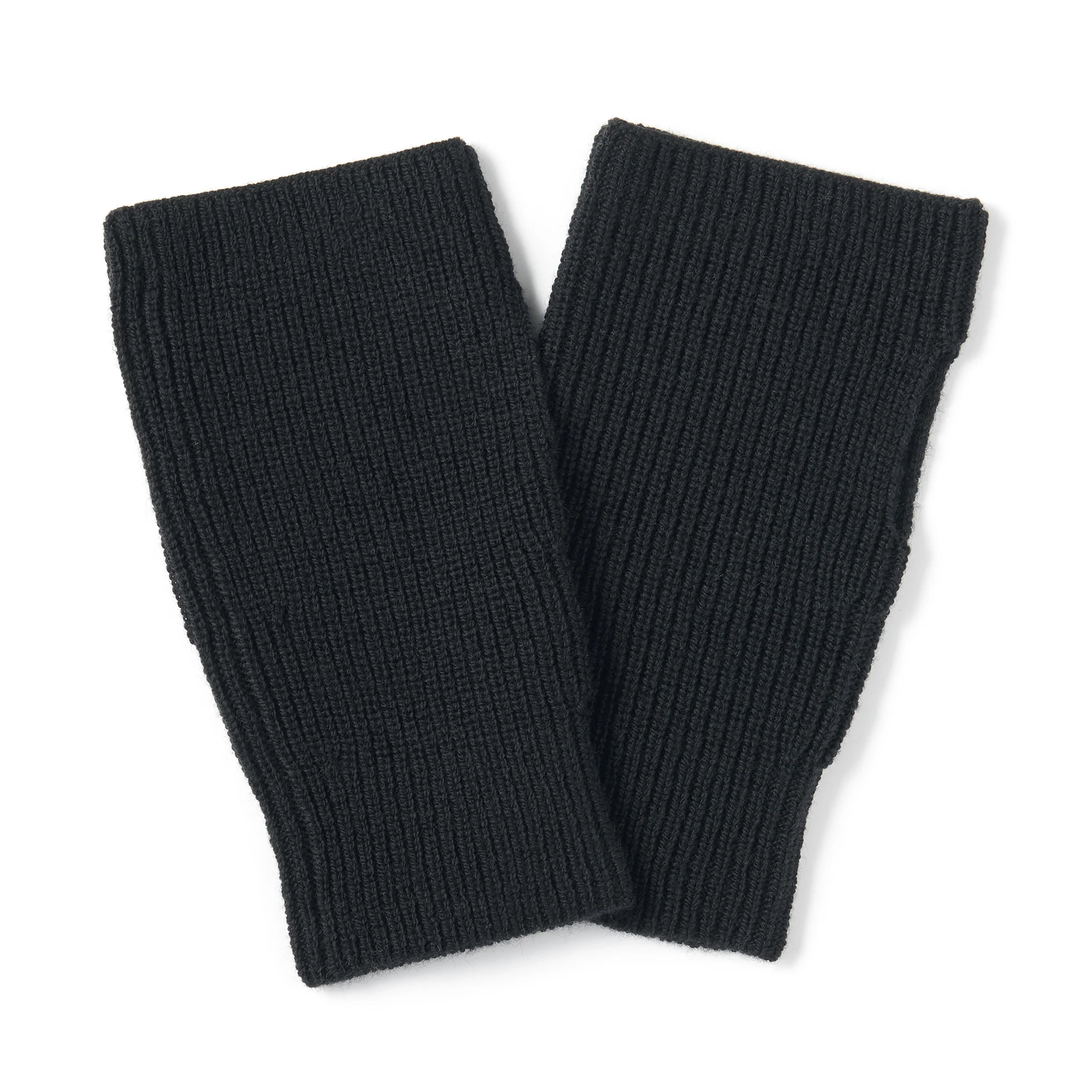 Merino Wool Ribbed Hand Warmers - Image 8