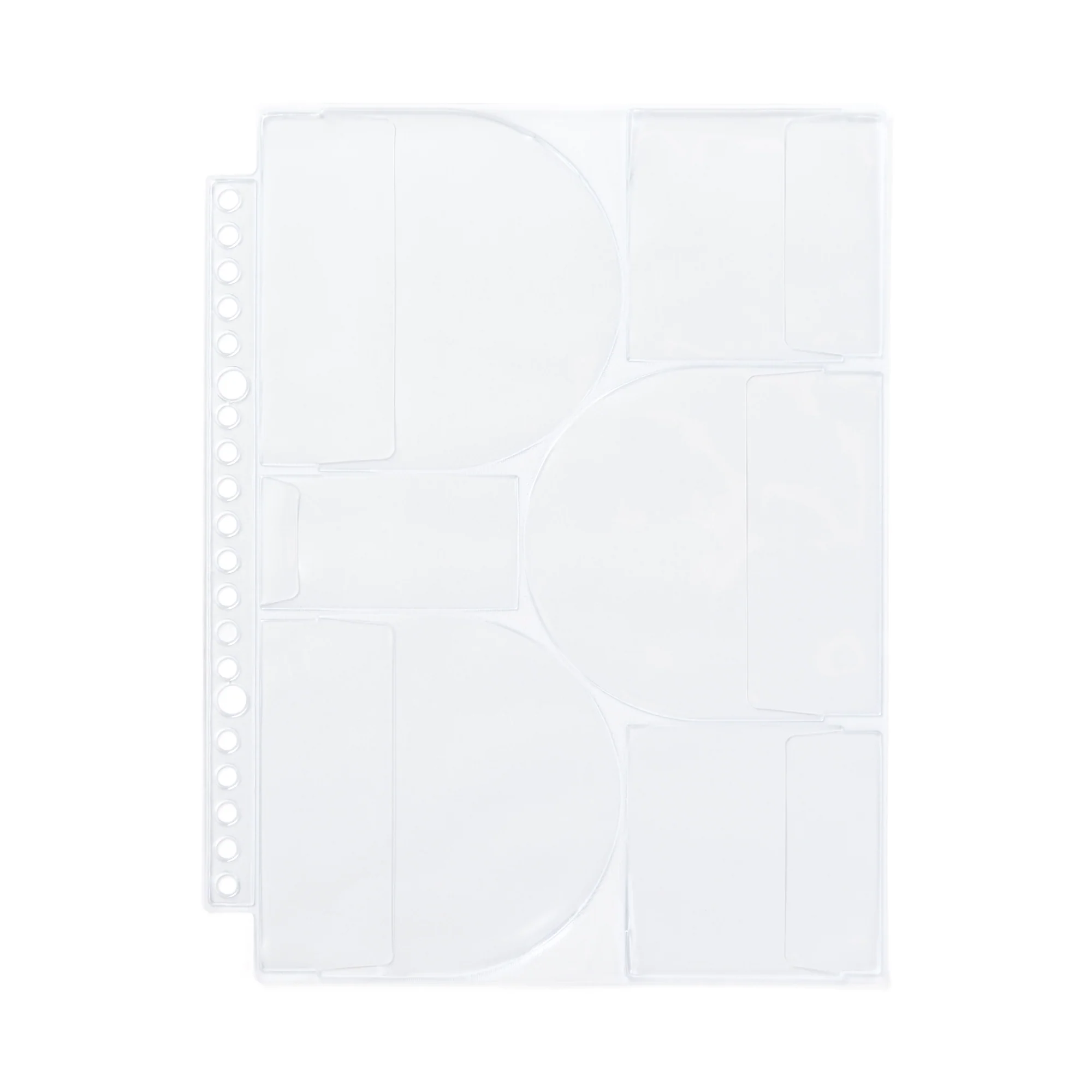 Multi-size 6-Pocket Refill for A5 Wide Organizer