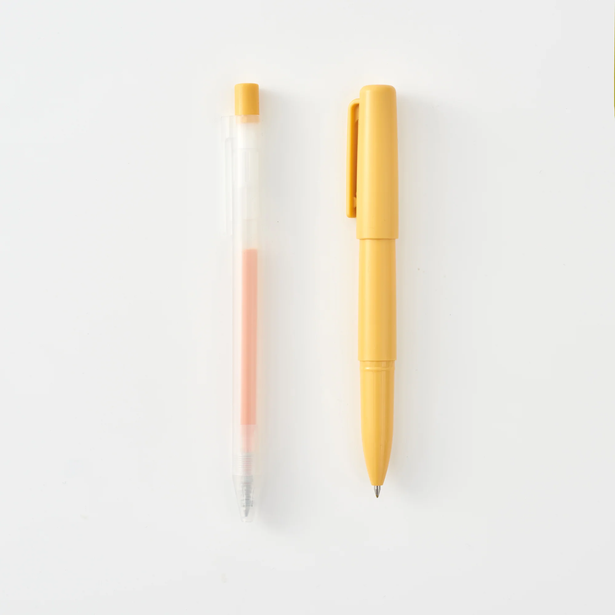 Compact Gel Ink Ballpoint Pen Cap Type 0.5 mm - Green - Image 6