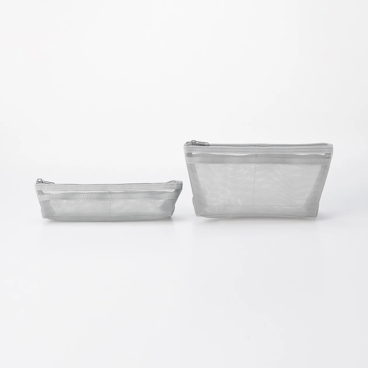 Nylon Mesh Pen Case with Gusset - Image 6