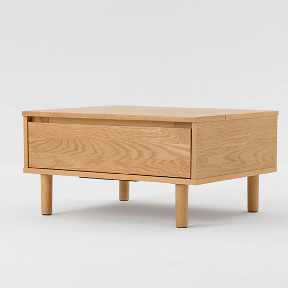 Oak Low Table with Lift Top - Image 3
