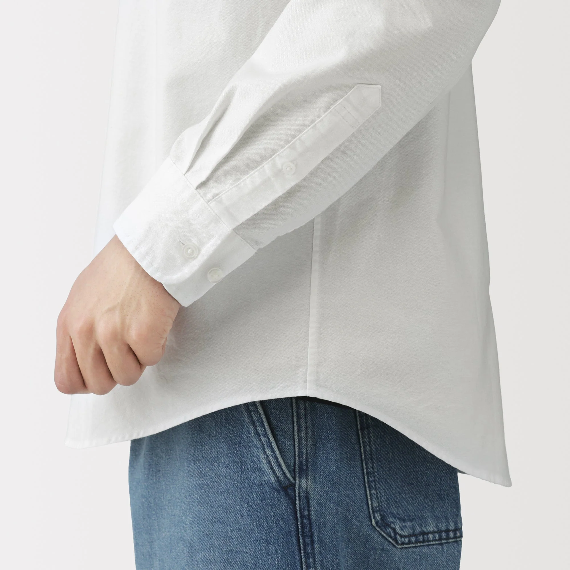 Oxford Stand Collar Shirt - Image 17