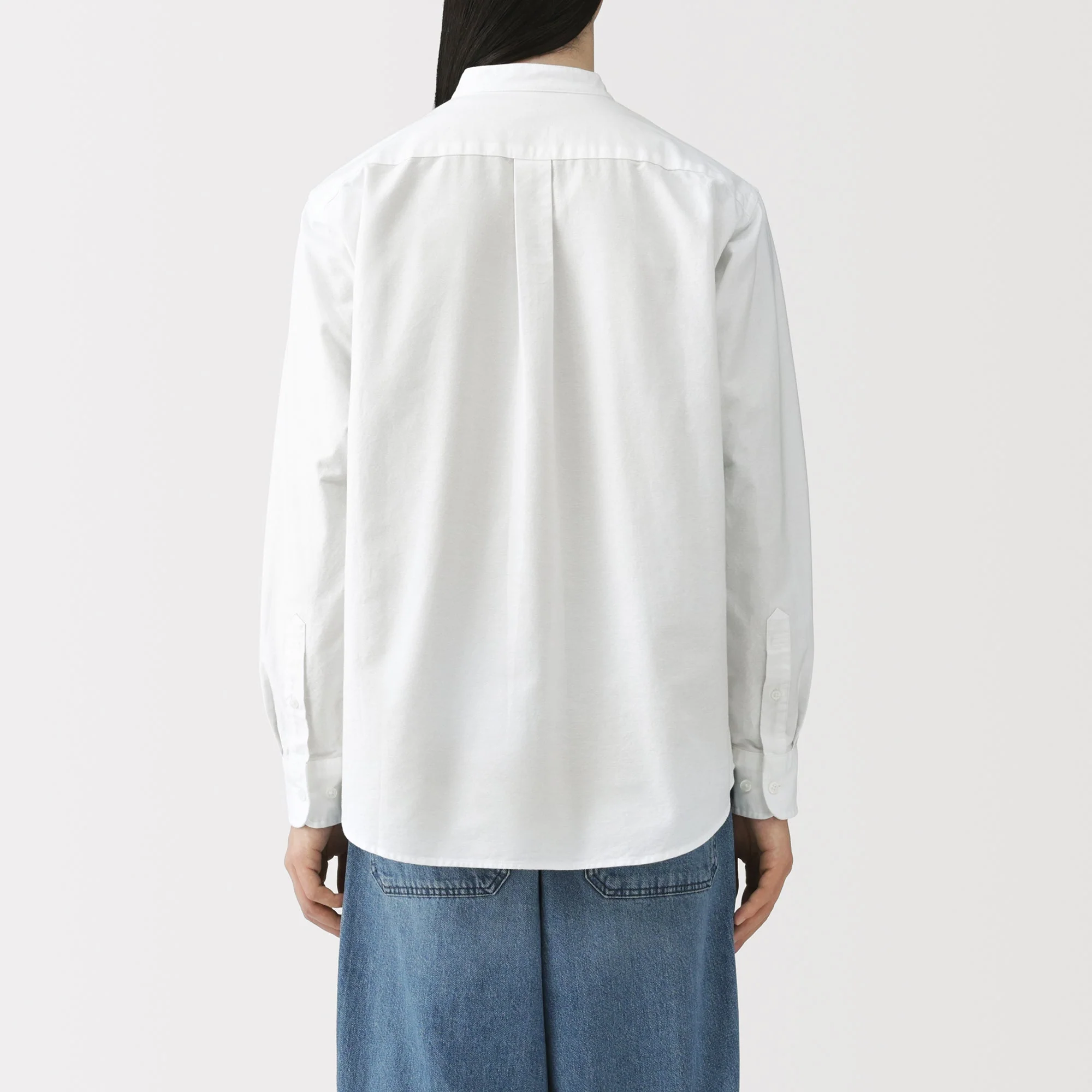 Oxford Stand Collar Shirt - Image 6