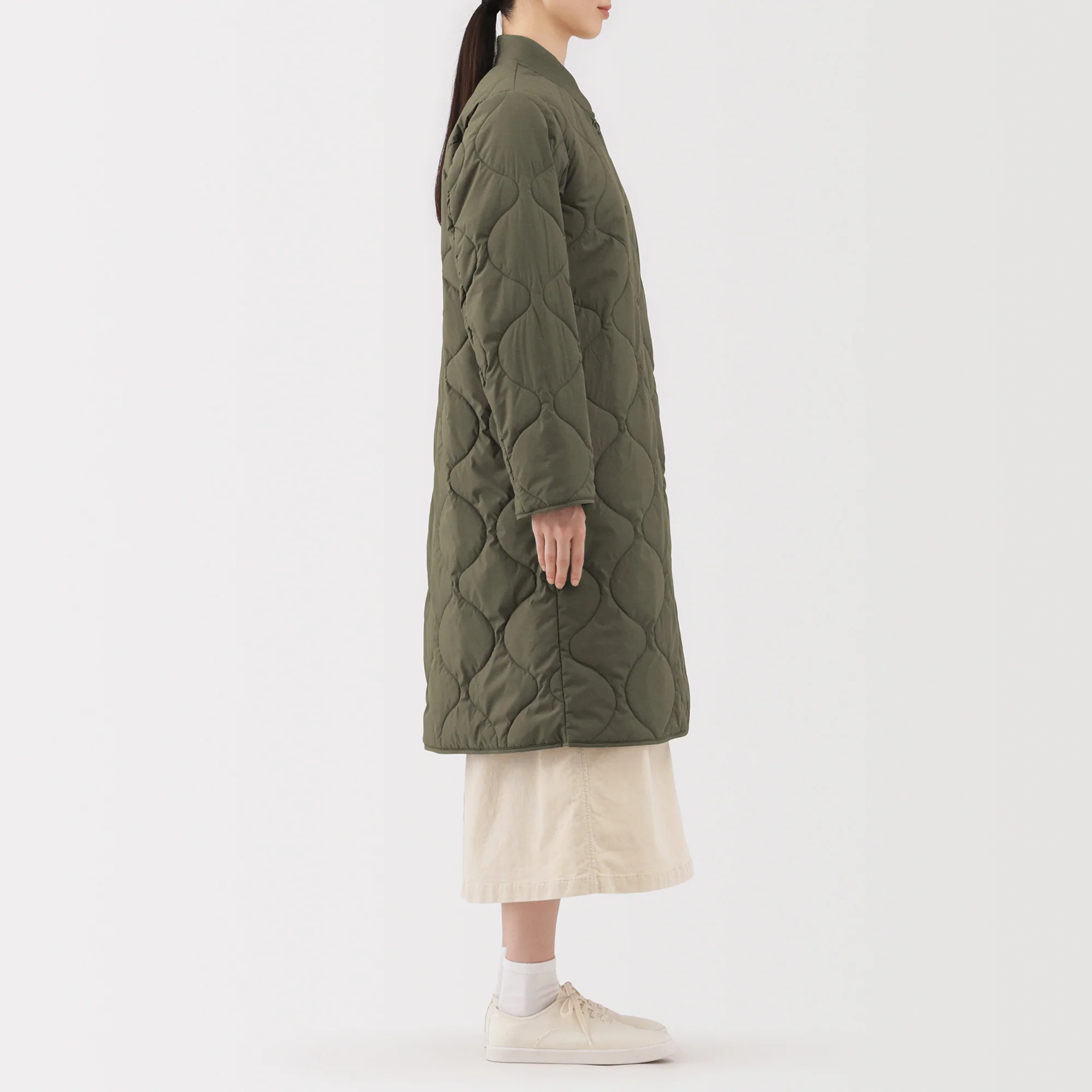 Padded Quilted Coat - Image 14