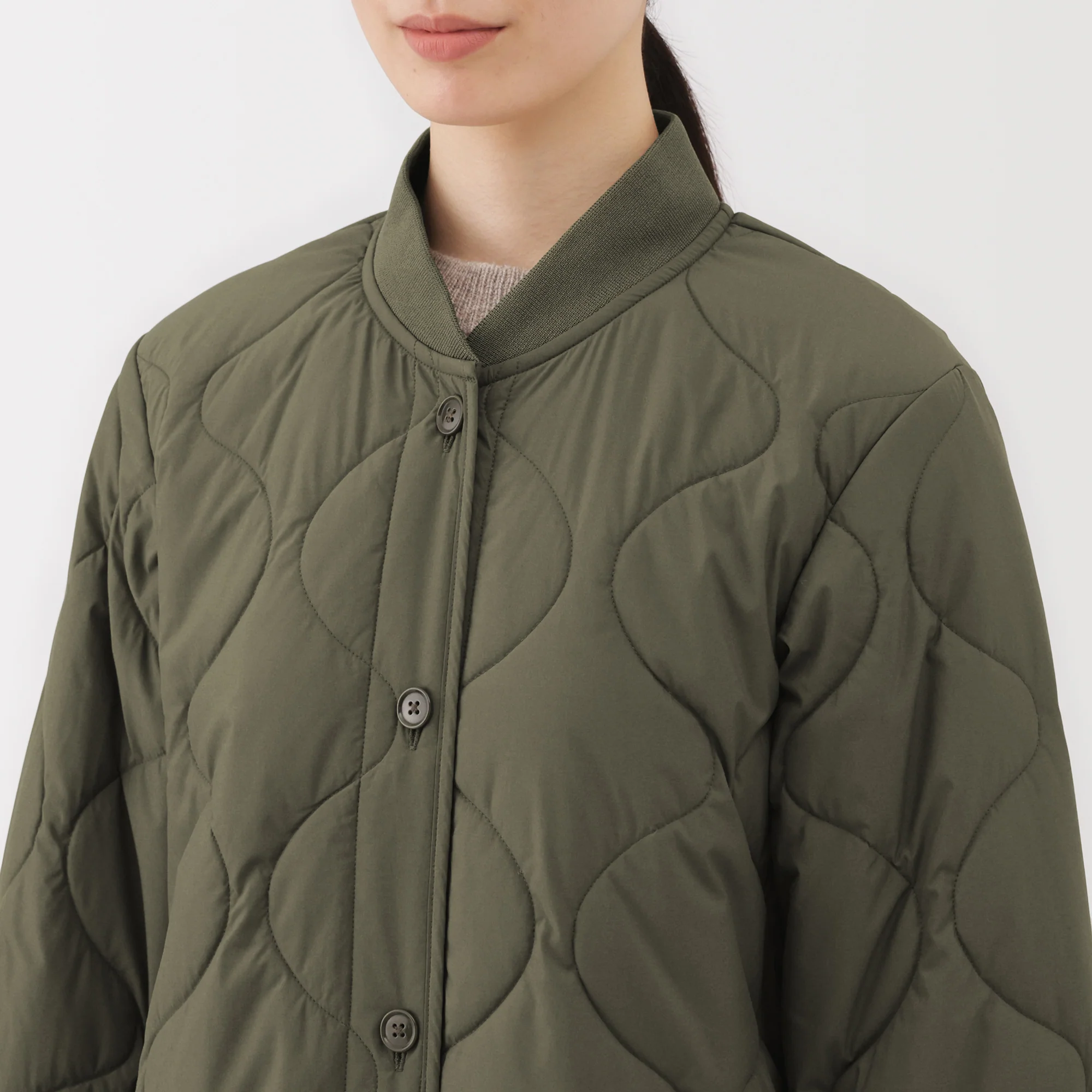 Padded Quilted Coat - Image 7