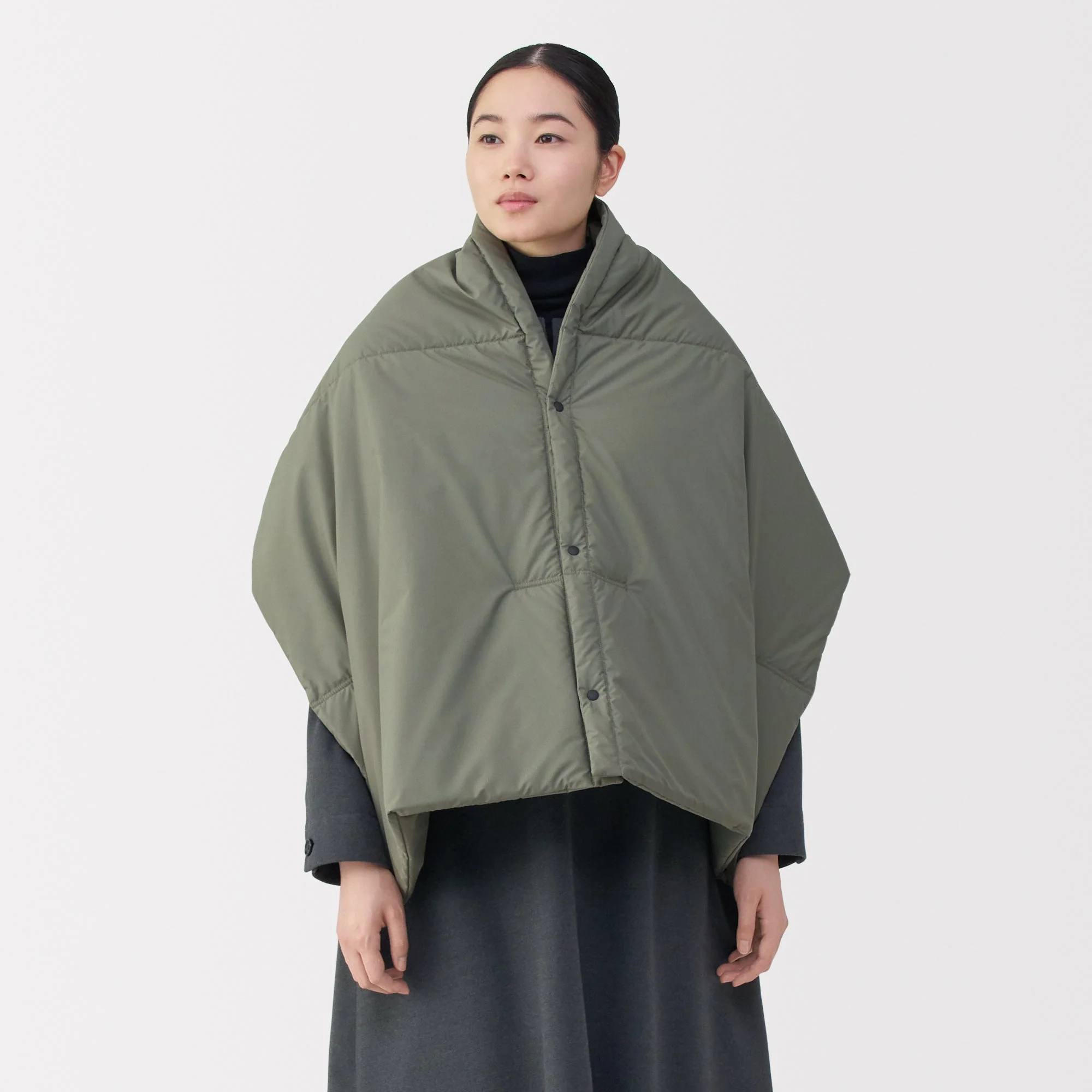 Padded Water Repellent Cape - Image 21