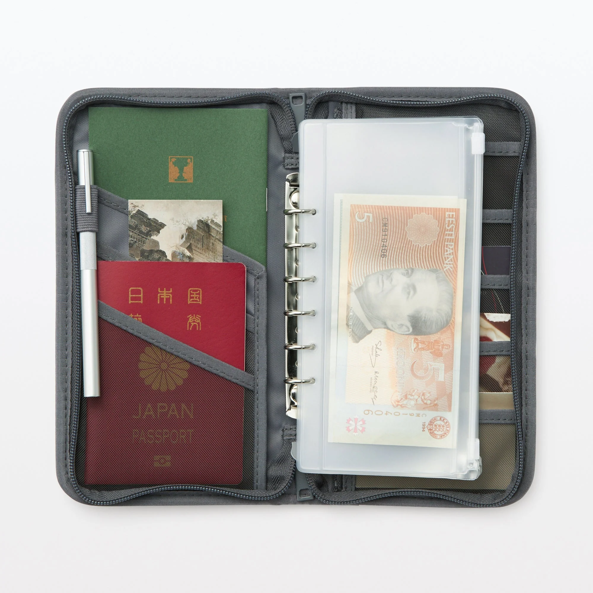 Passport Case with Pocket - Image 12