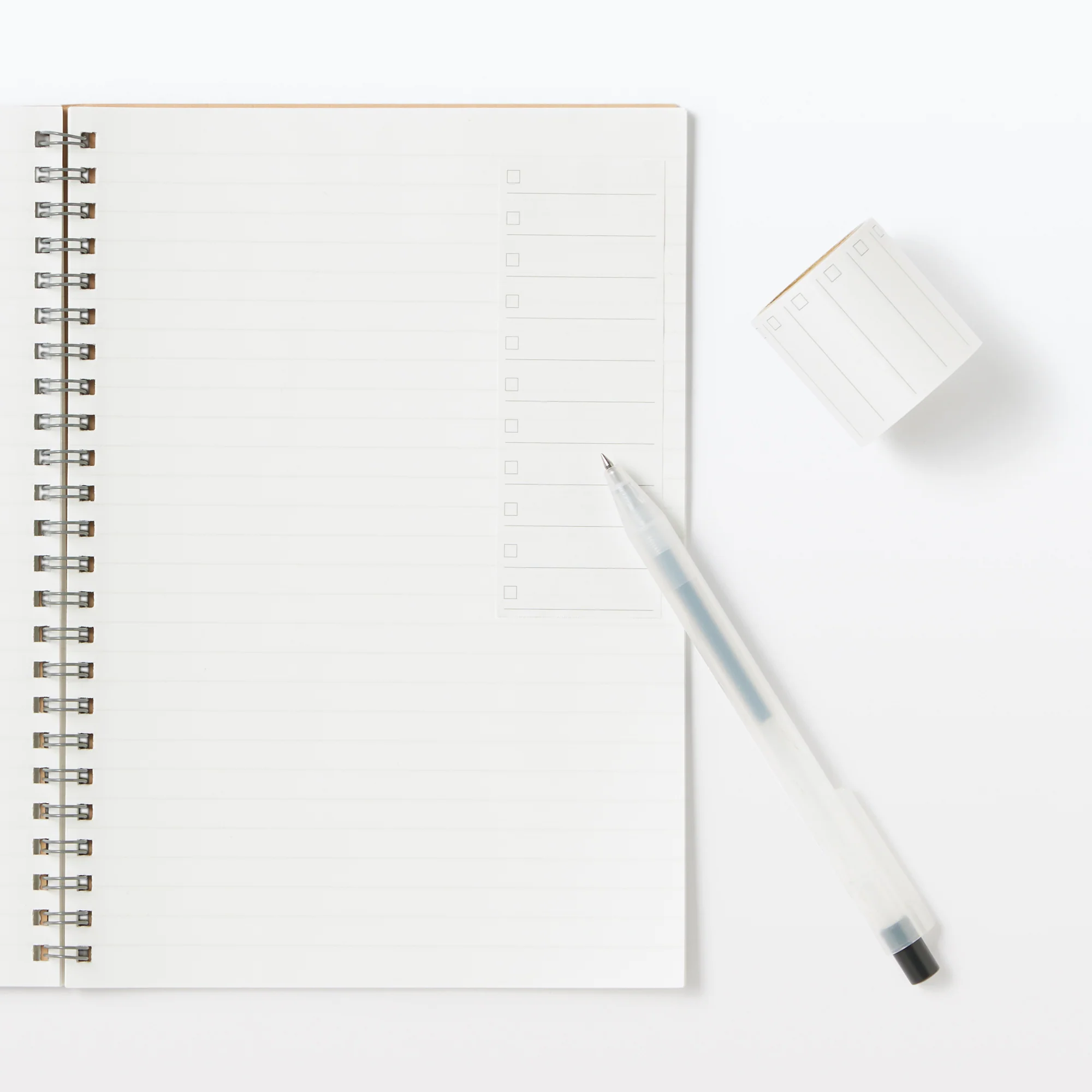 Perforated Checklist Sticky Note Roll - Image 3