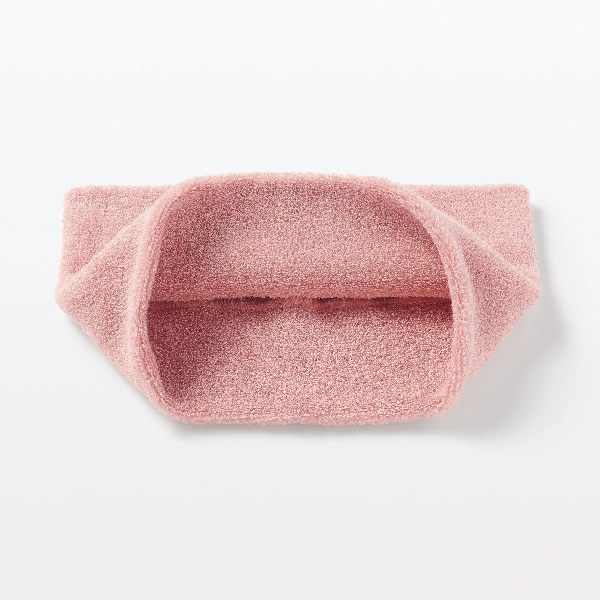 Pile Hair Turban Wide - Smoky Pink - Image 2