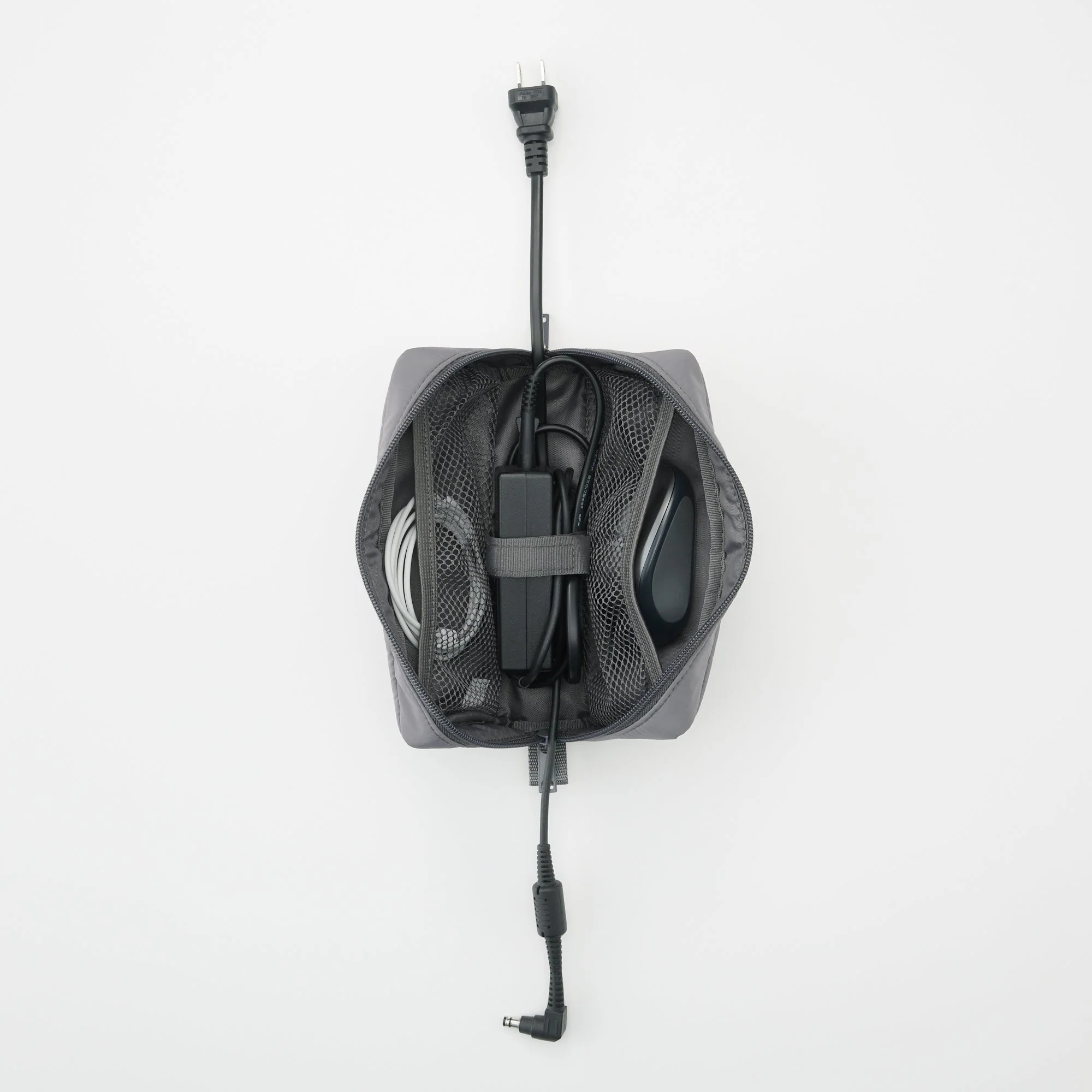 Polyester Gadget Pouch - Grey - Image 5