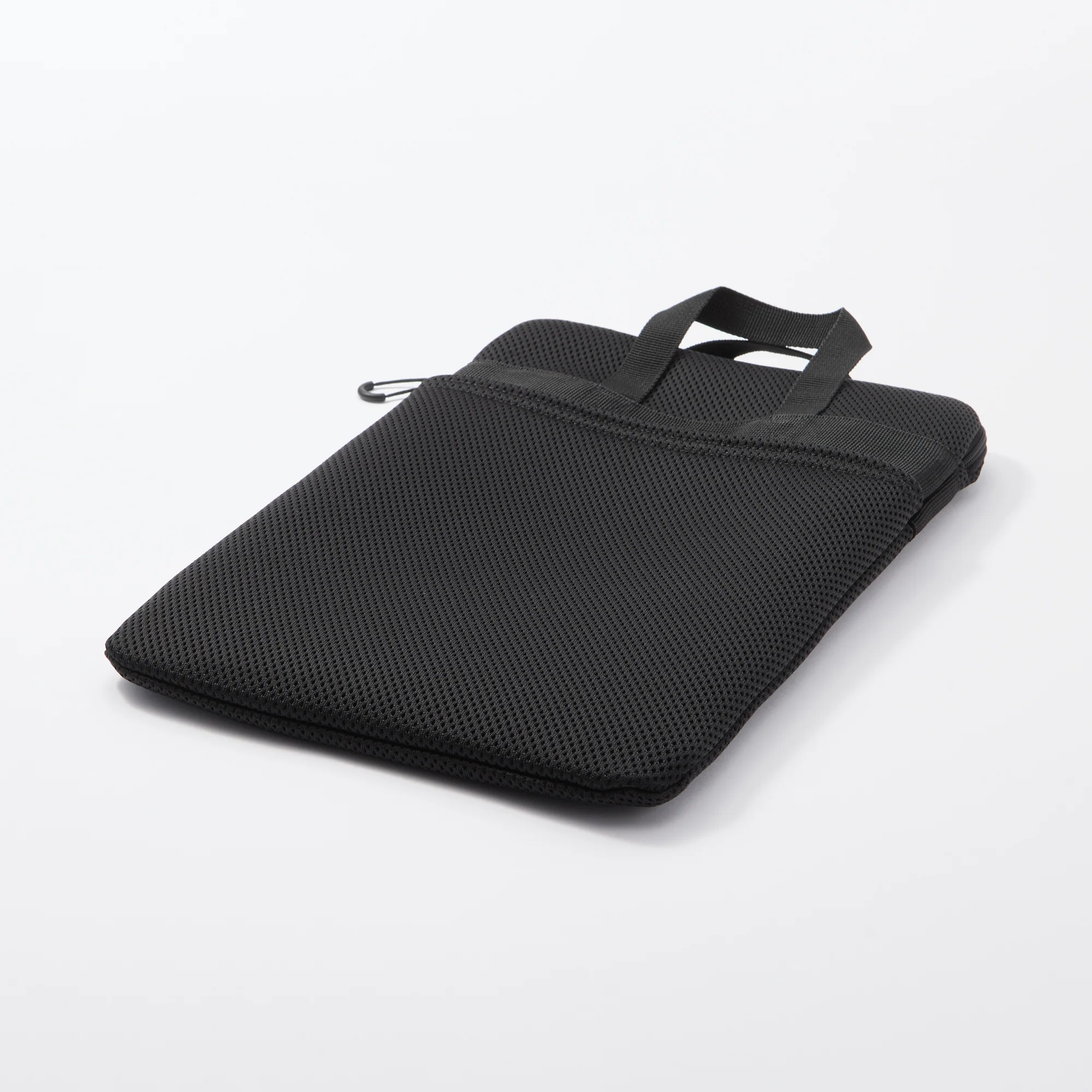 Polyester Vertical Cushioned Tablet Case - Black - Image 3