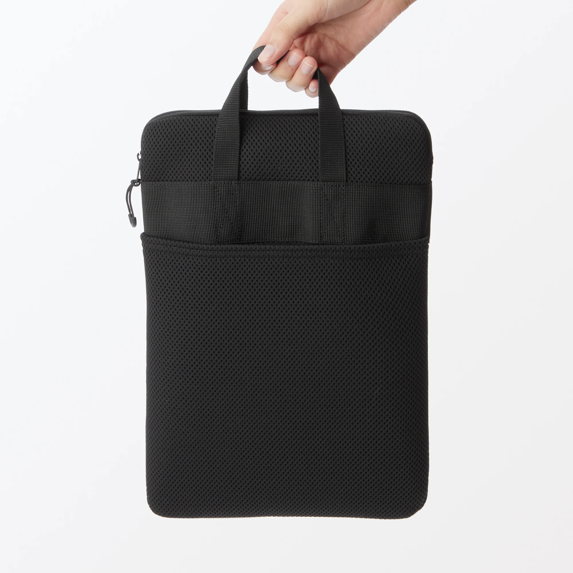 Polyester Vertical Cushioned Tablet Case - Black - Image 7