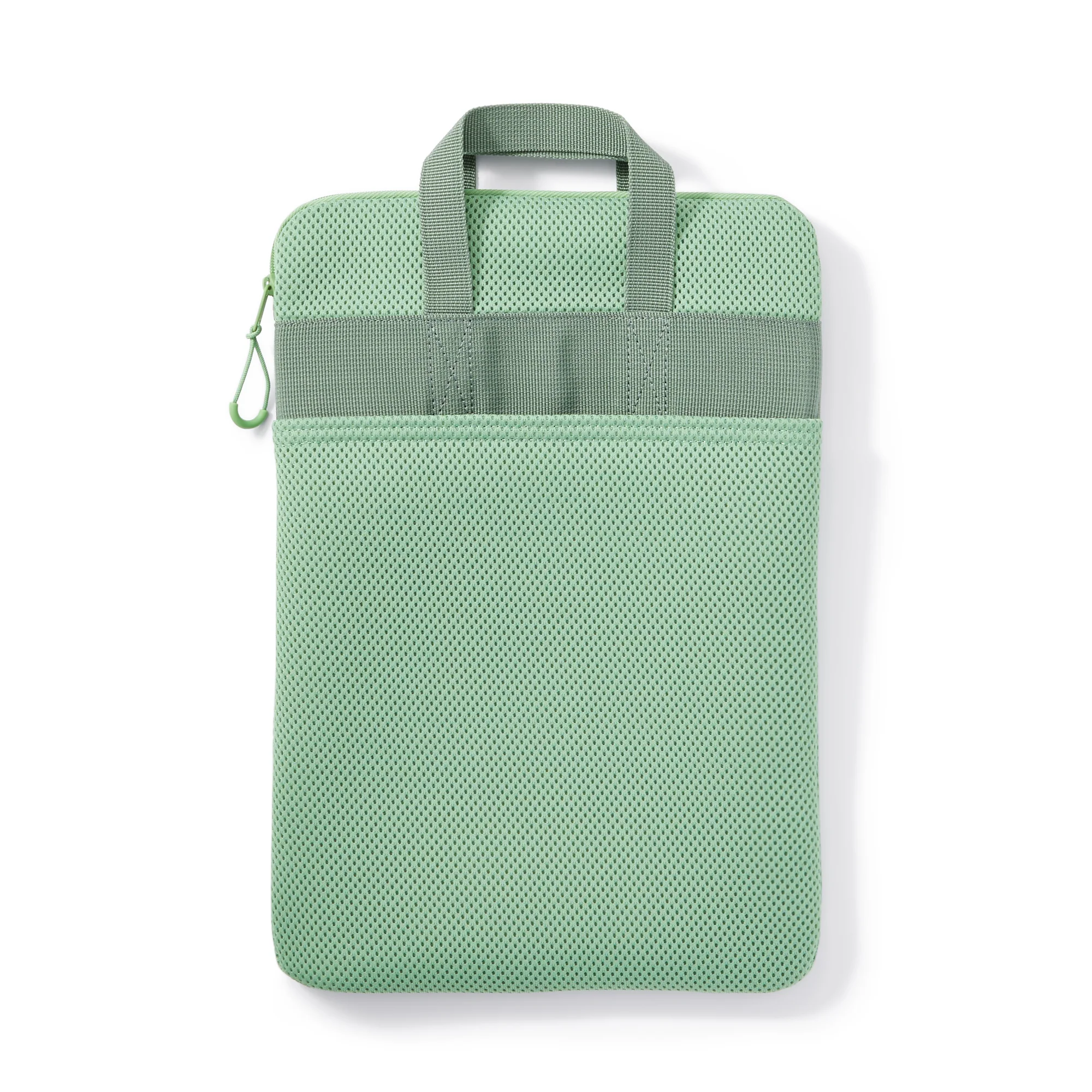 Polyester Vertical Cushioned Tablet Case - Green
