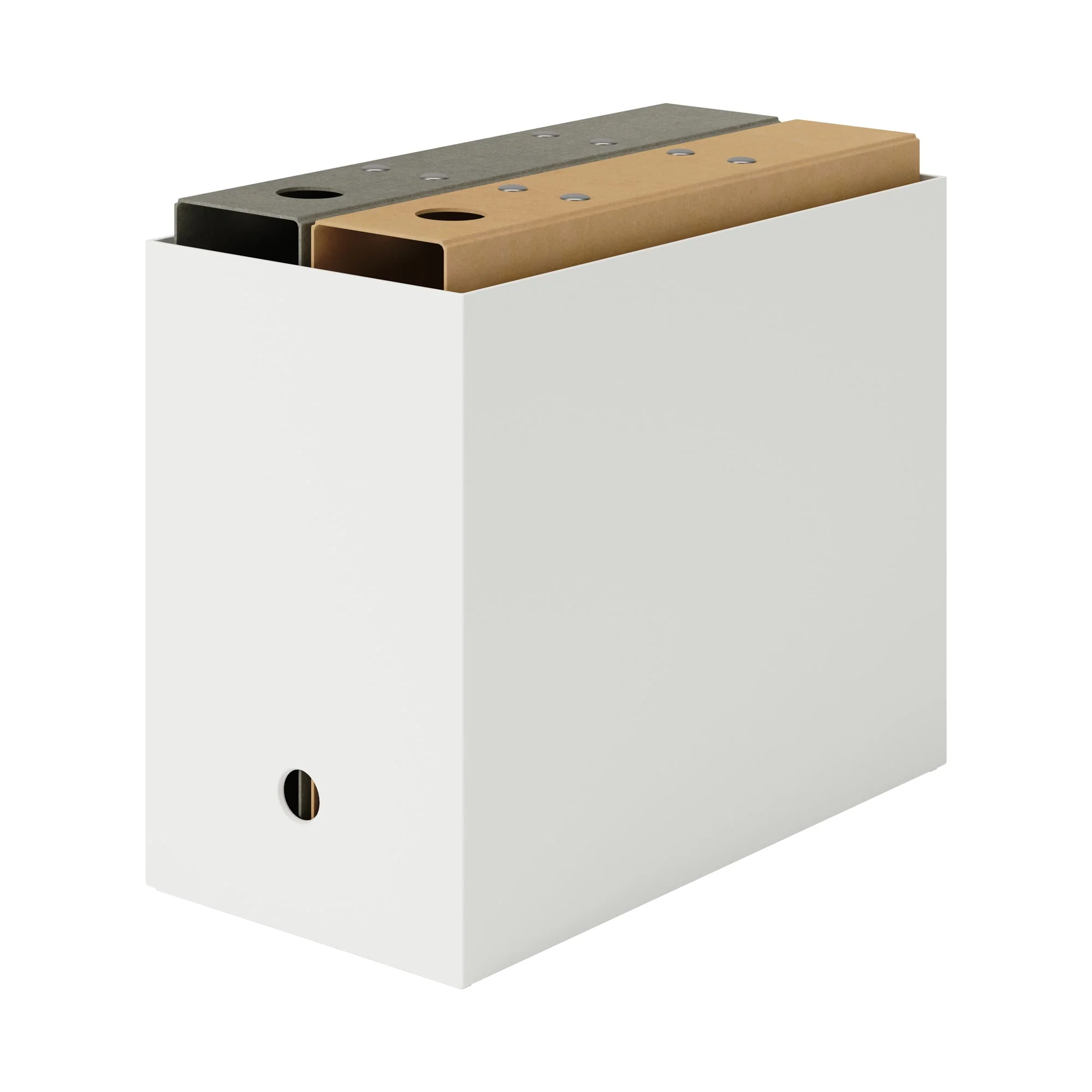 Polypropylene File Box - A4 - Wide - Image 2