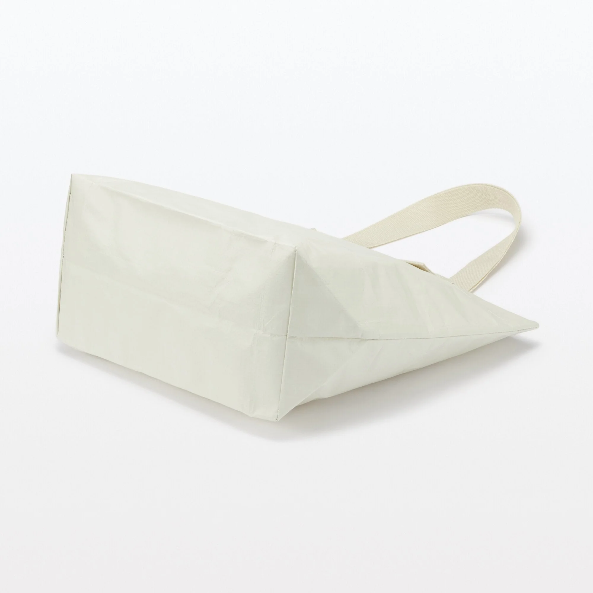 Polypropylene Sheet Tote - Light Beige - Image 3