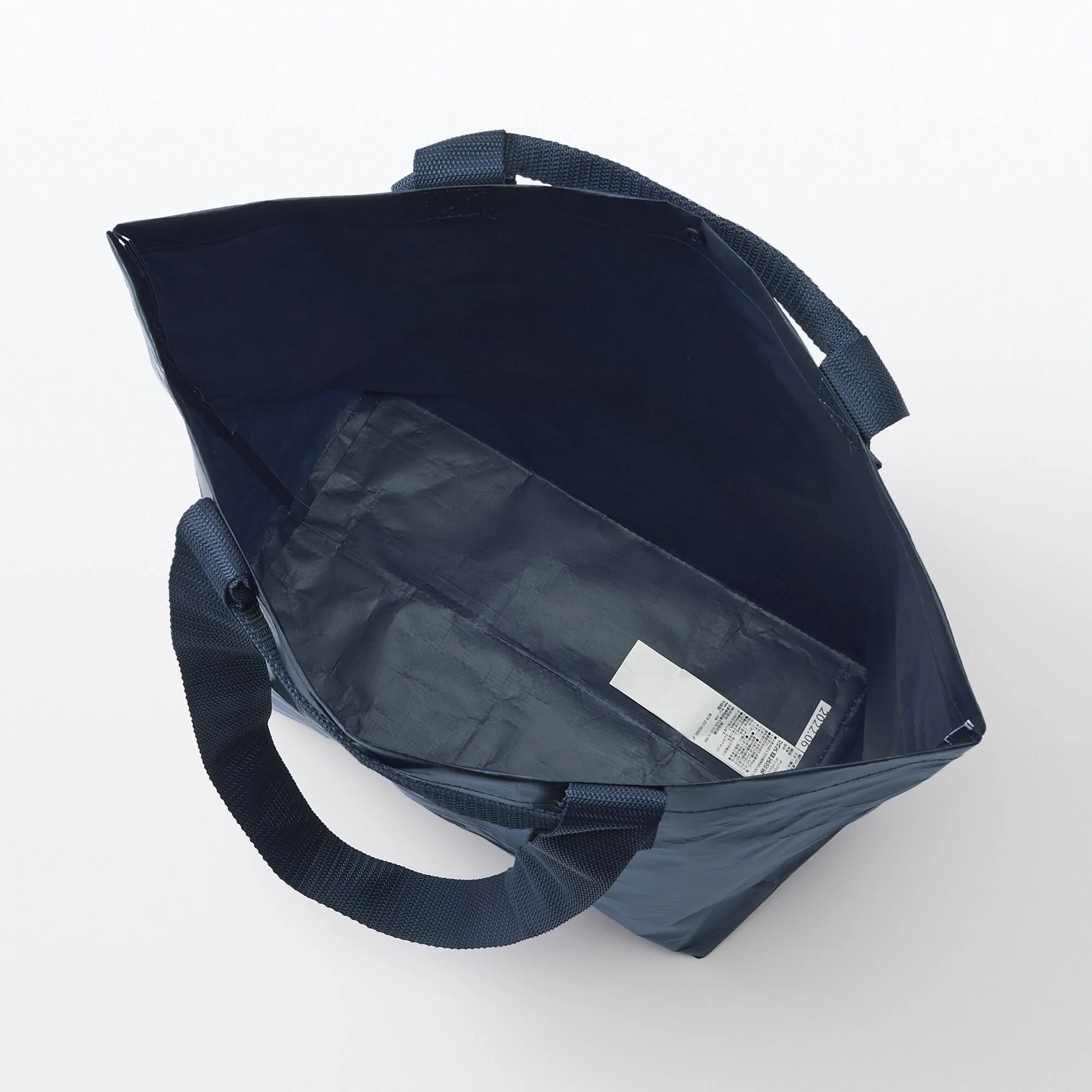 Polypropylene Sheet Tote - Navy - Image 2