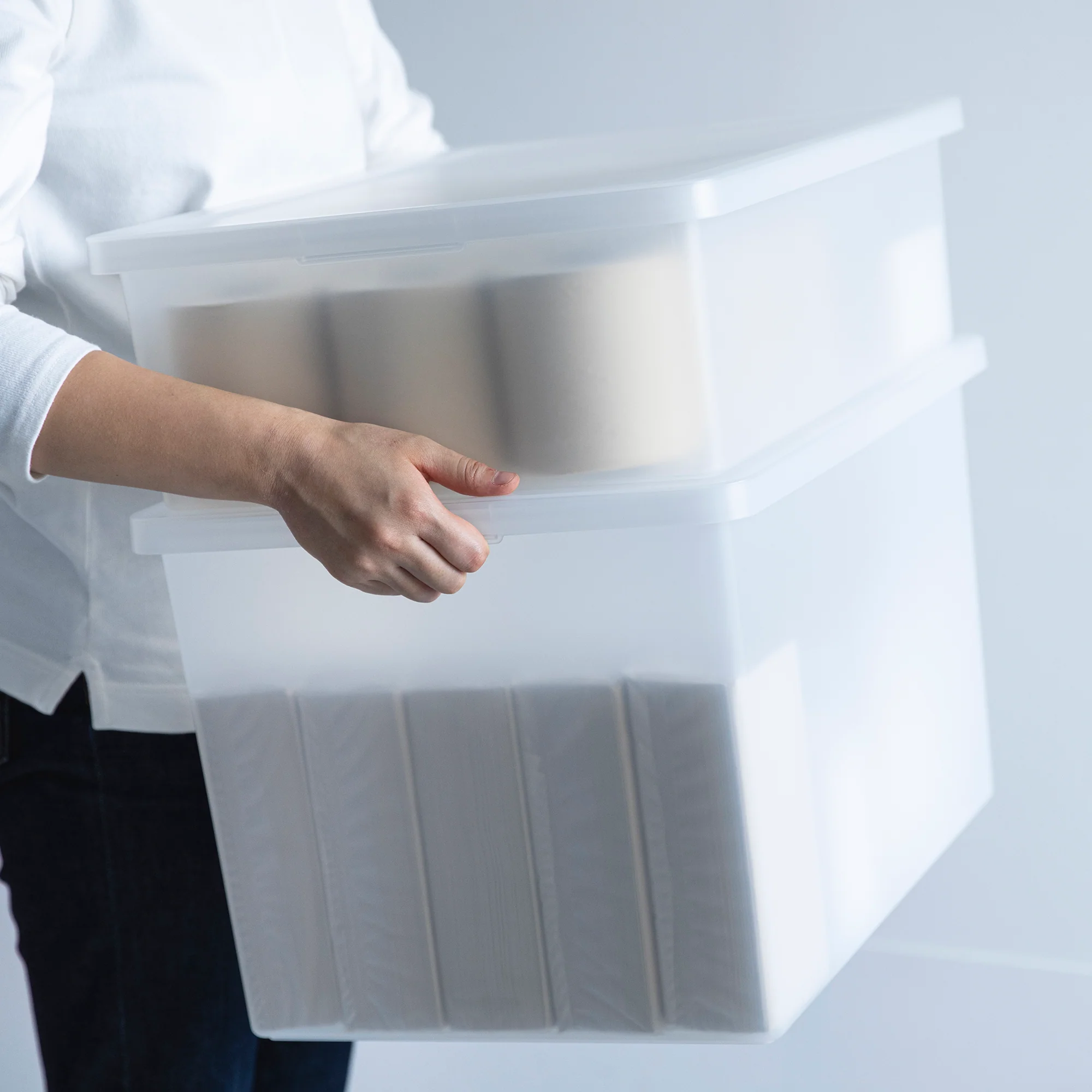 Polypropylene Storage Box Wide Medium - Image 17