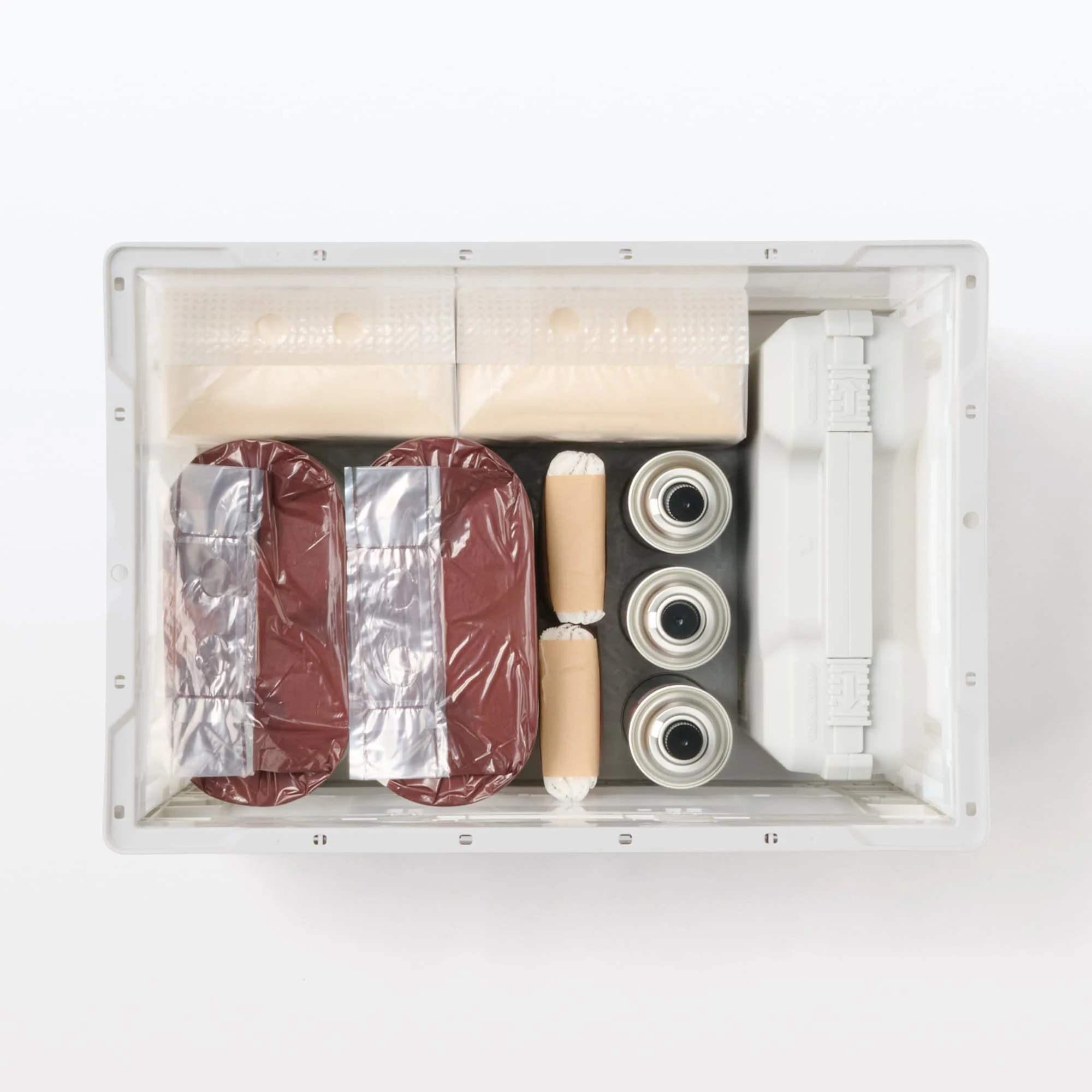 Polypropylene Translucent Folding Crate (50 L) - Image 11