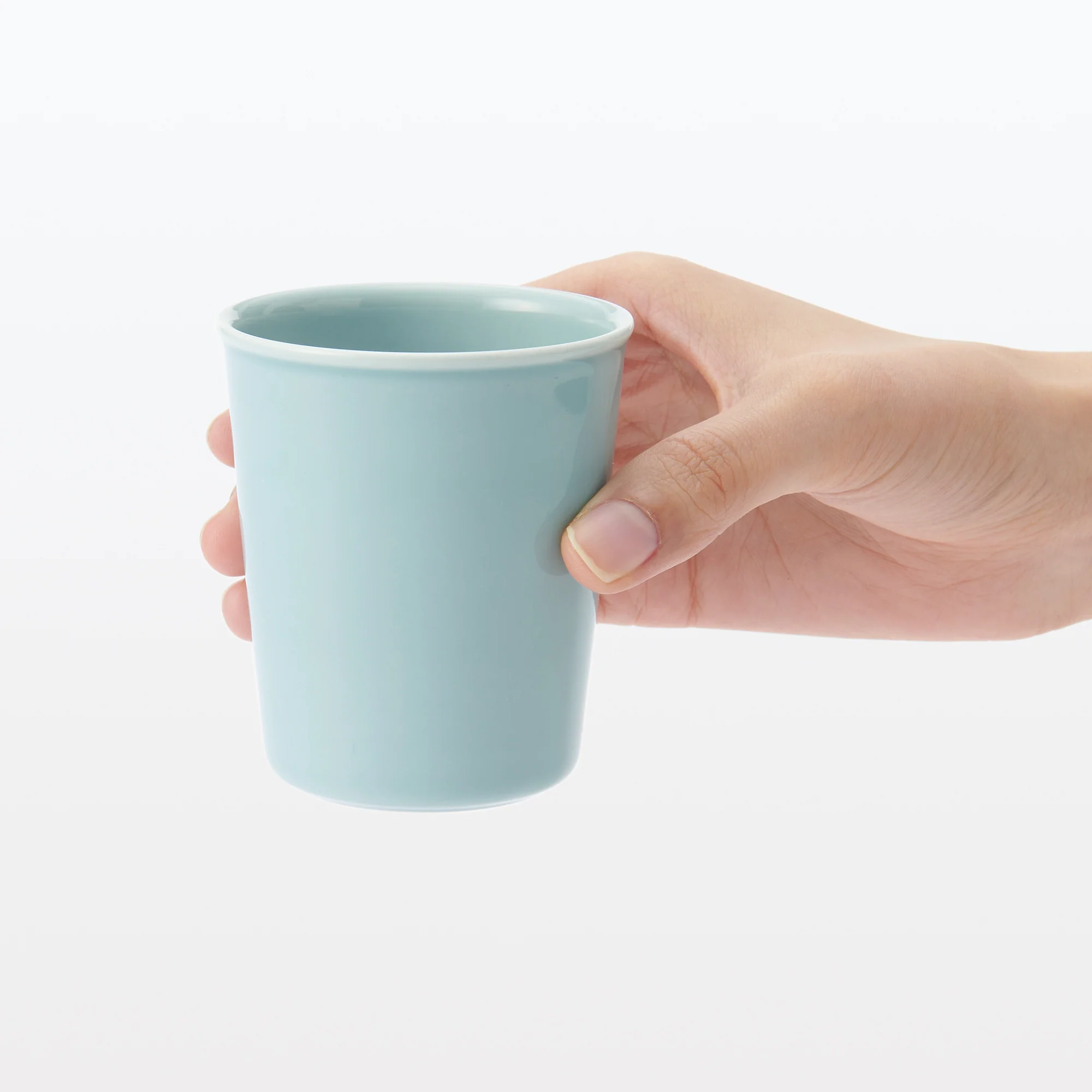 Porcelain Gargle Cup - Blue - Image 2