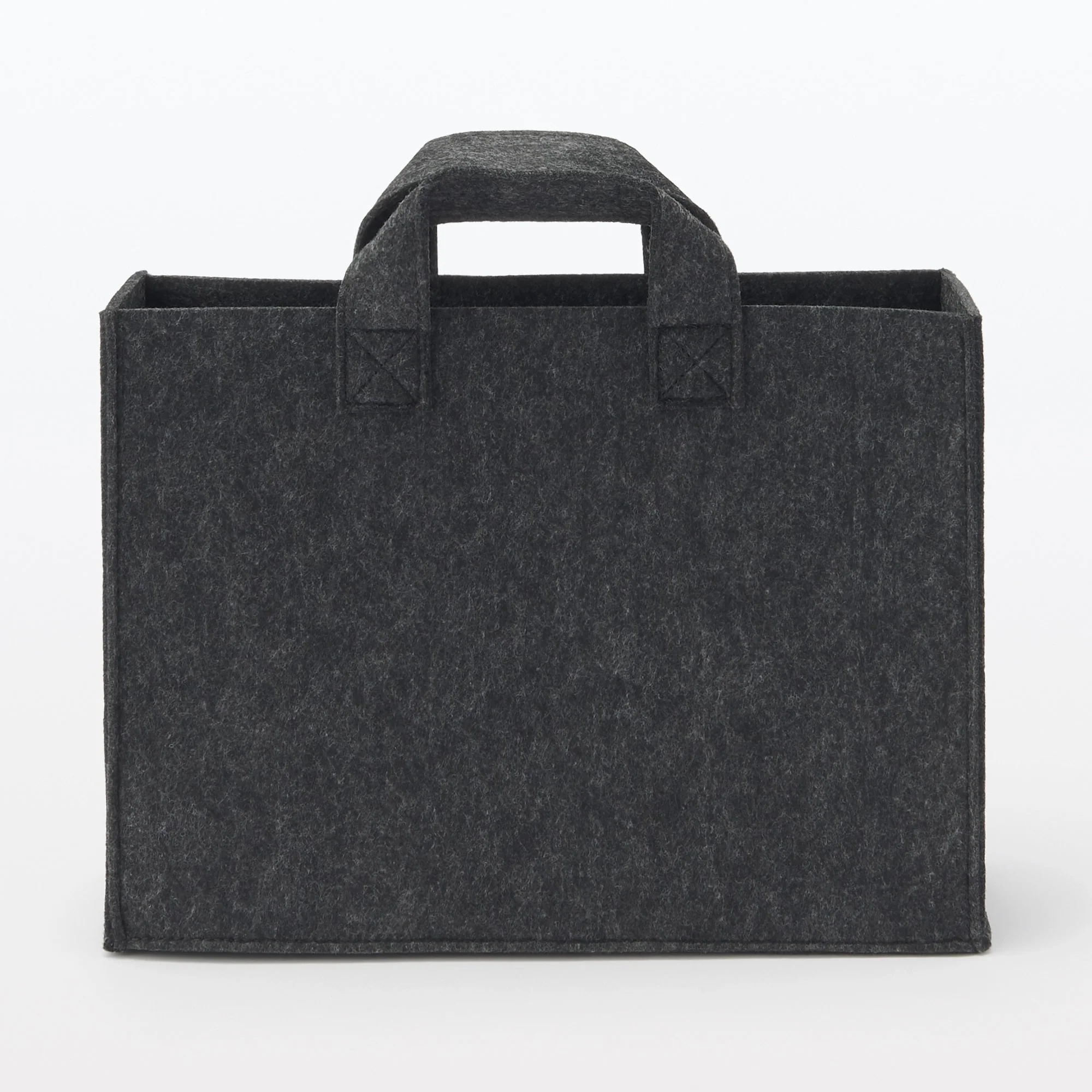 Portable Felt File Box - Dark Grey - Image 3