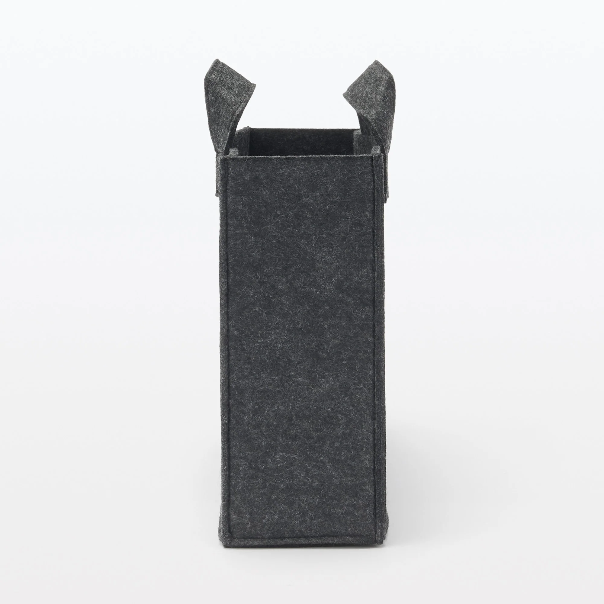 Portable Felt File Box - Dark Grey - Image 4