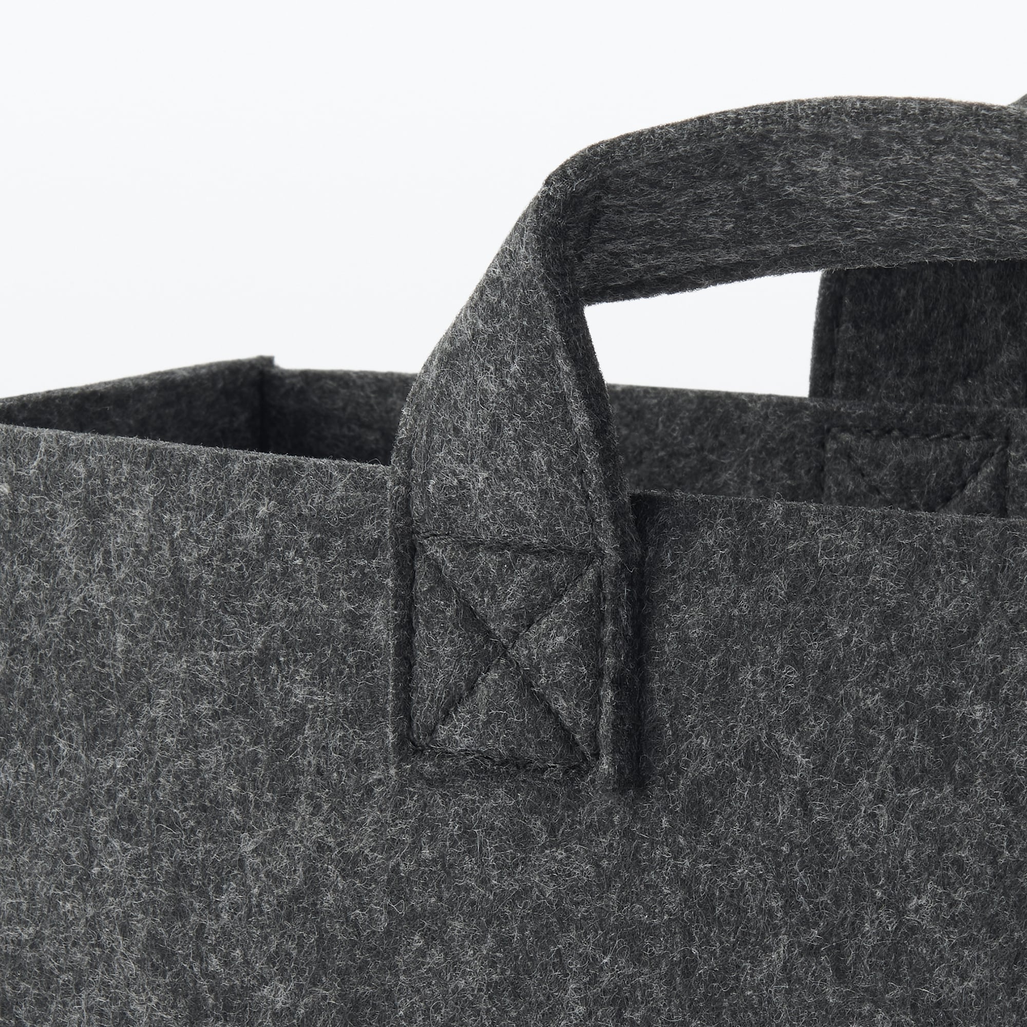 Portable Felt File Box - Dark Grey - Image 7