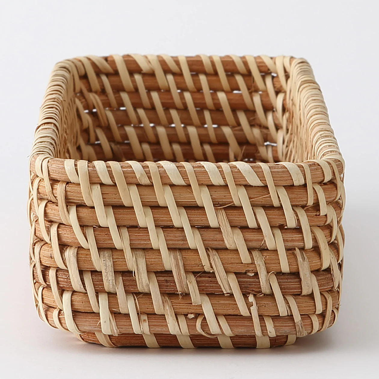 Rattan Rectangular Half Shallow (W26 x D9 x H6 cm) - Image 2