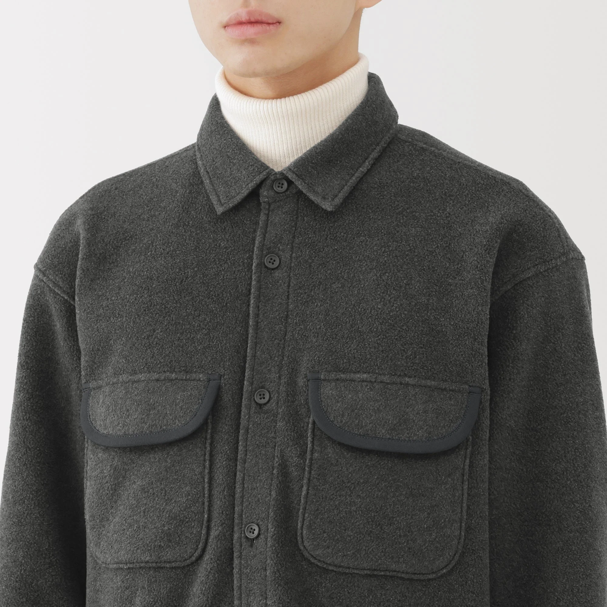Recyclable Fleece Shirt - Image 7