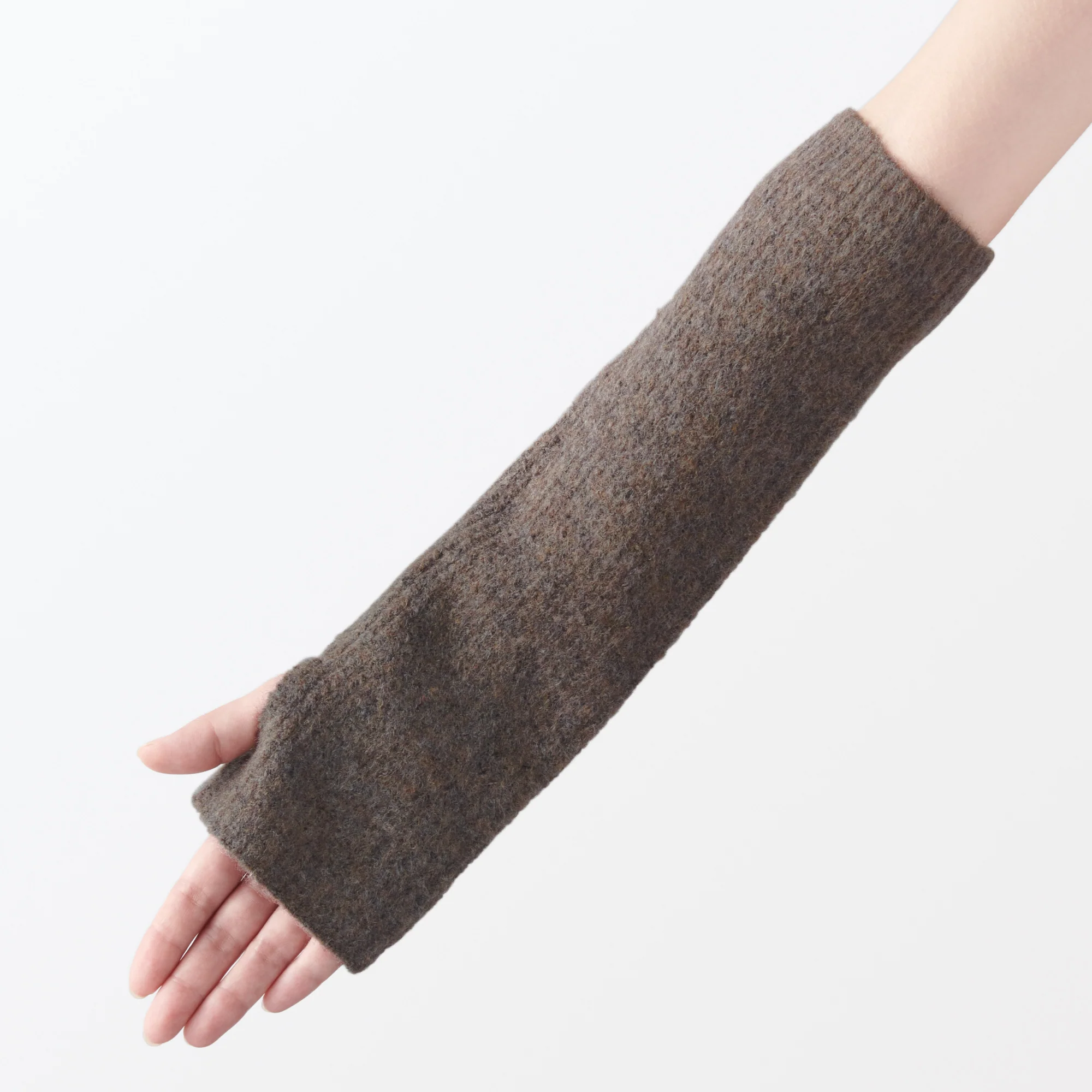 Recycled Polyester Blend Rib Arm & Leg Warmers - Image 11