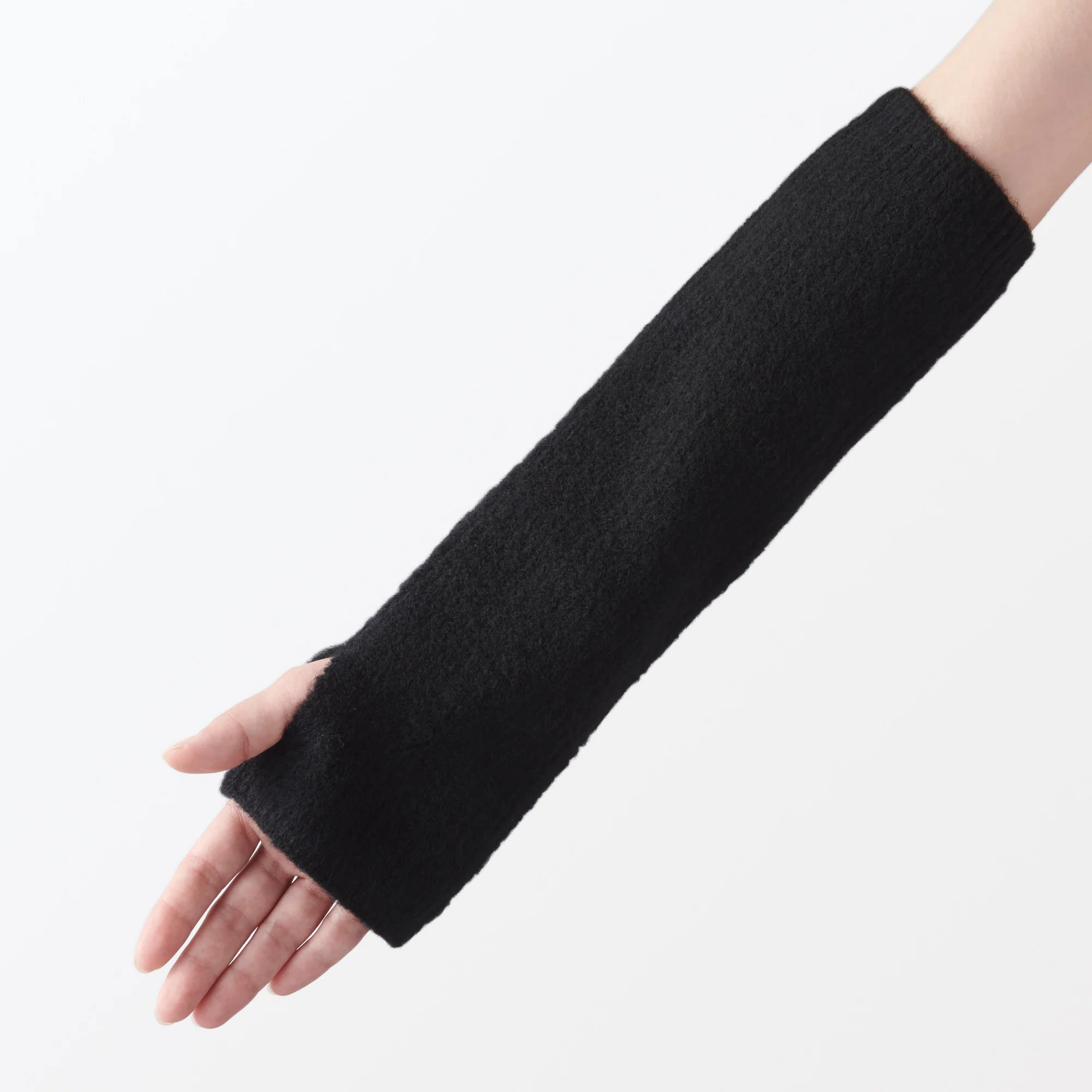 Recycled Polyester Blend Rib Arm & Leg Warmers - Image 23