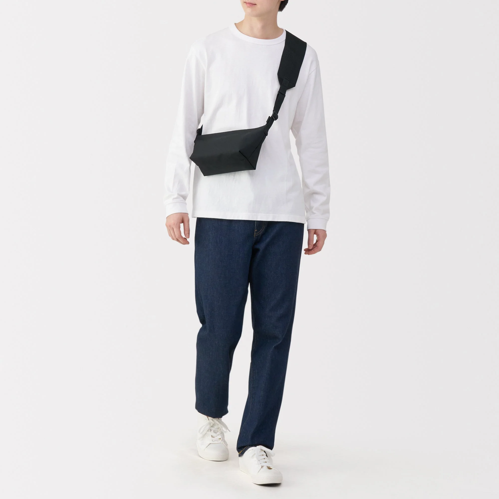 Recycled Wide Strap Mini Shoulder Bag