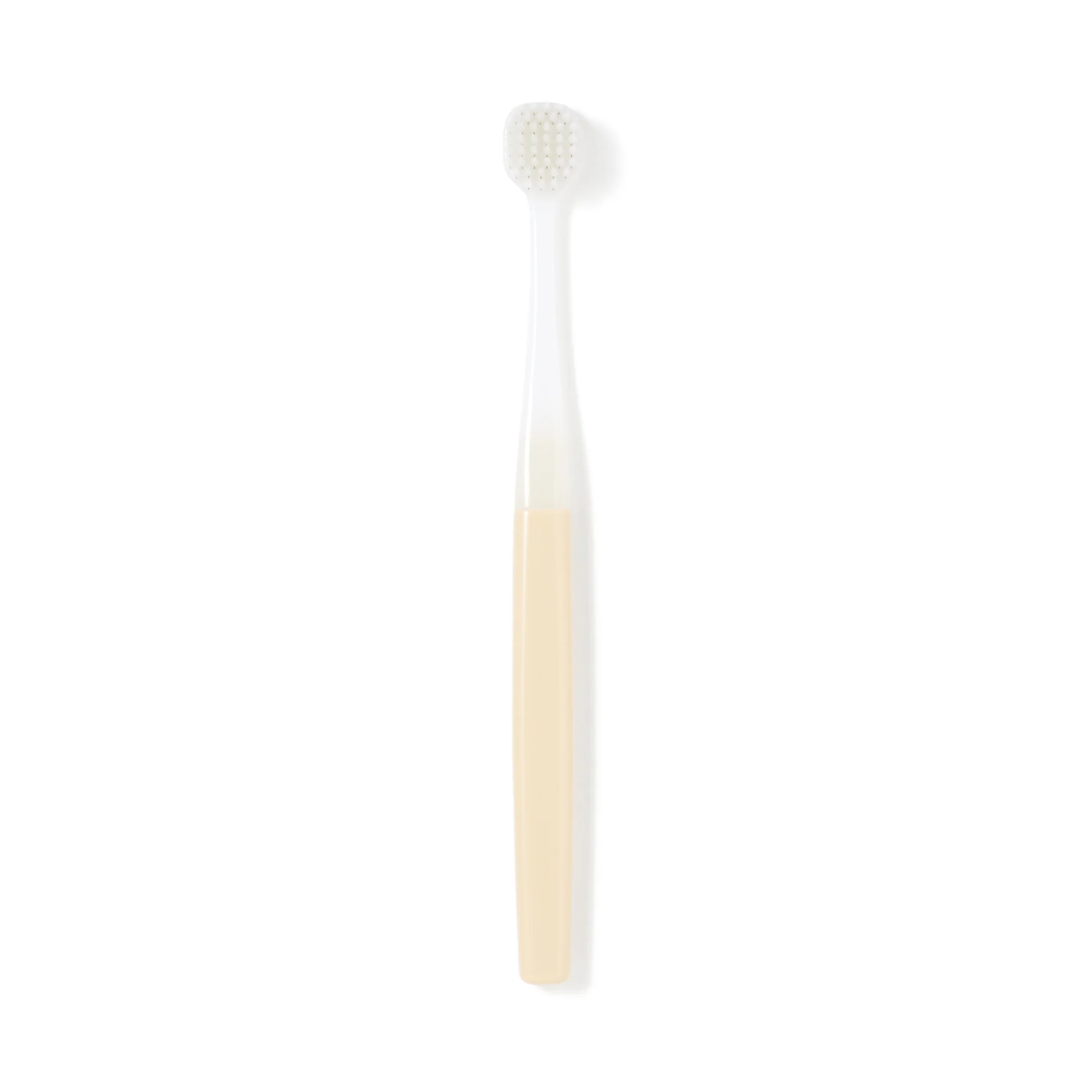 Replaceable Head Wide Soft Toothbrush - Yellow