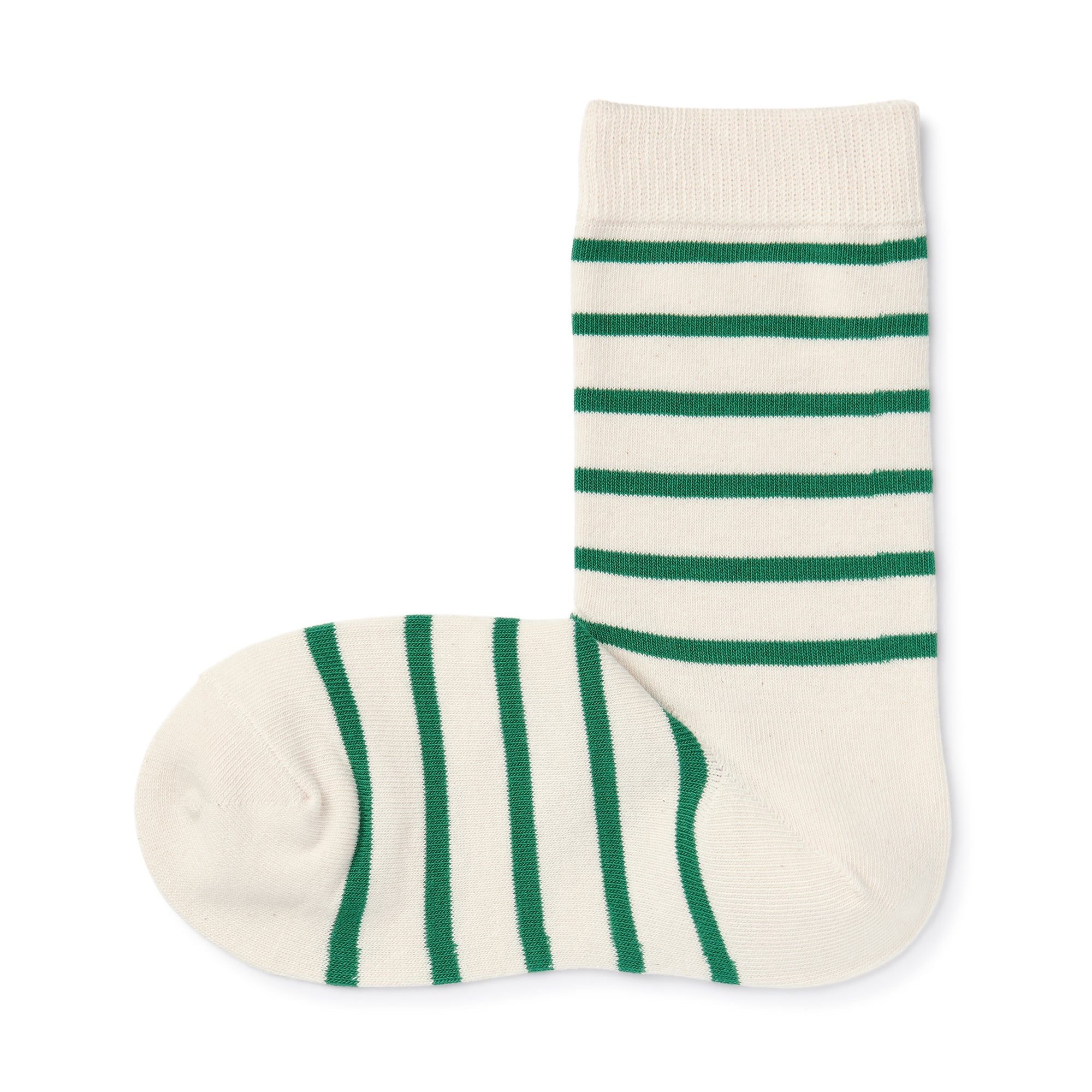 Right Angle 3 Layer Loose Top Striped Socks - Image 10