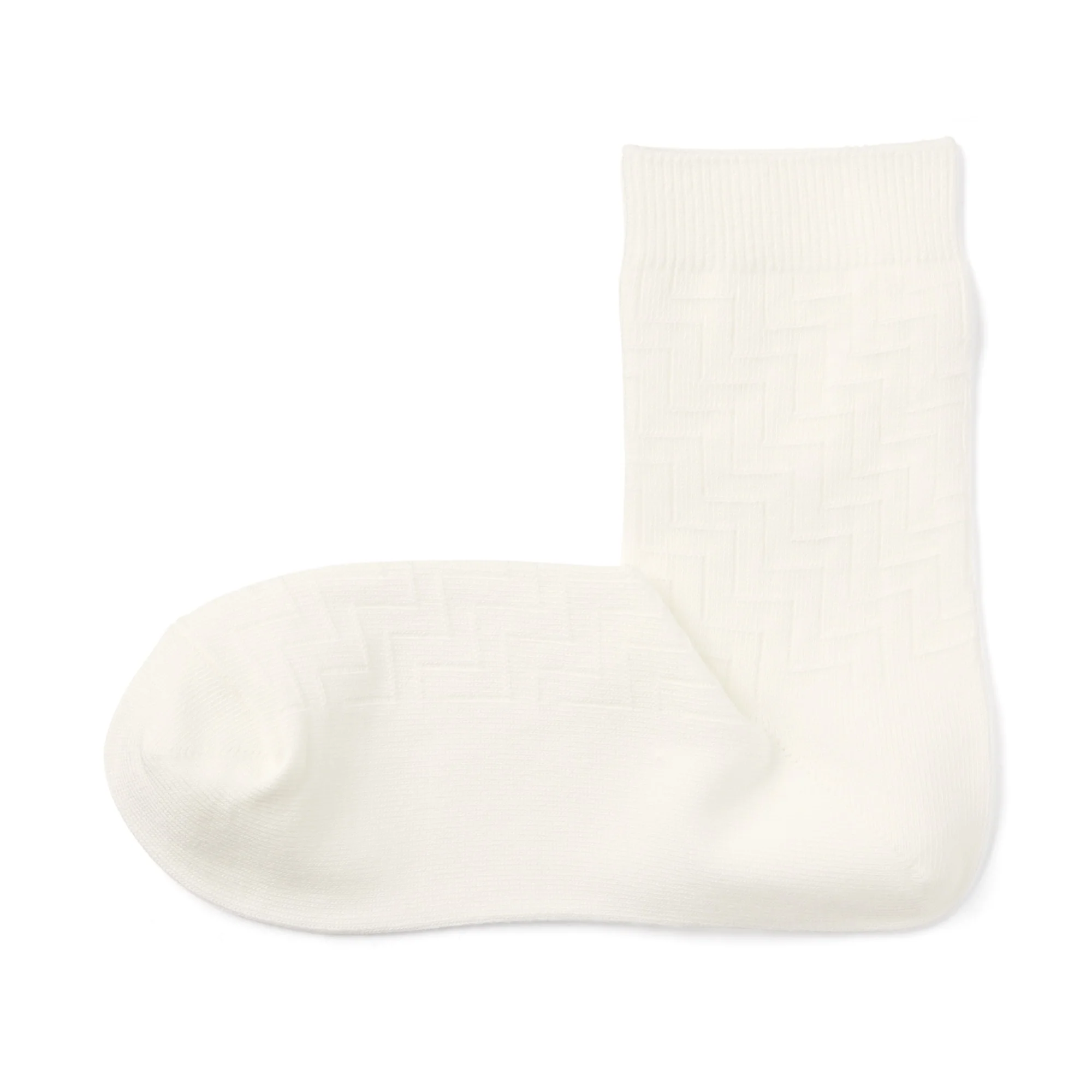 Right Angle Loose Top Pattern Short Socks - Image 8