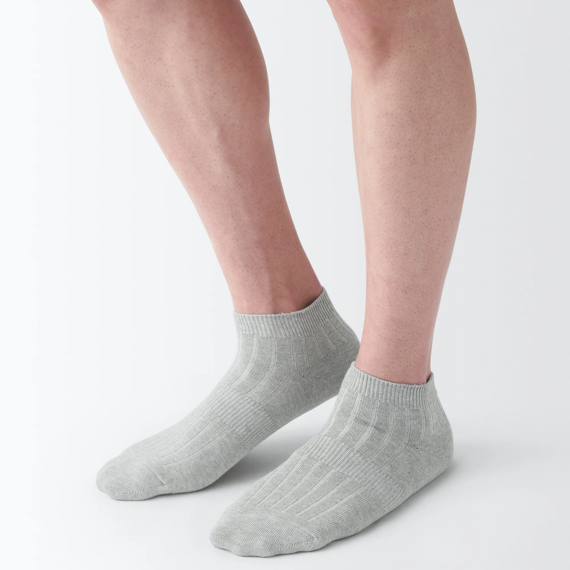 Right Angle Pile Rib Short Socks - Image 3