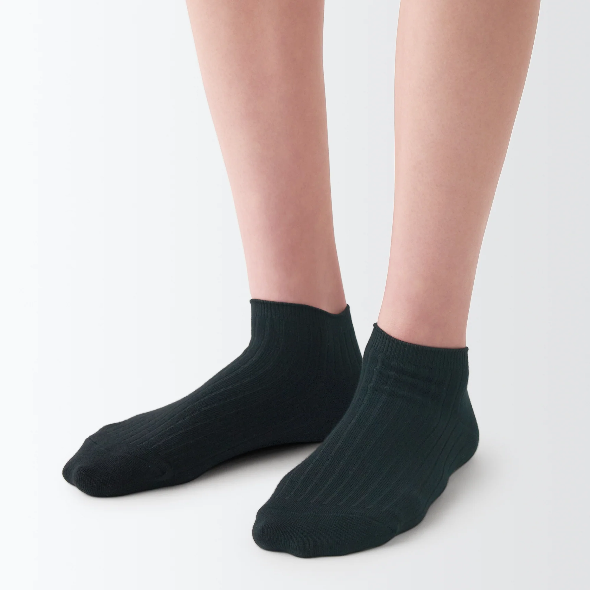 Right Angle Ribbed Sneaker Socks - Image 15