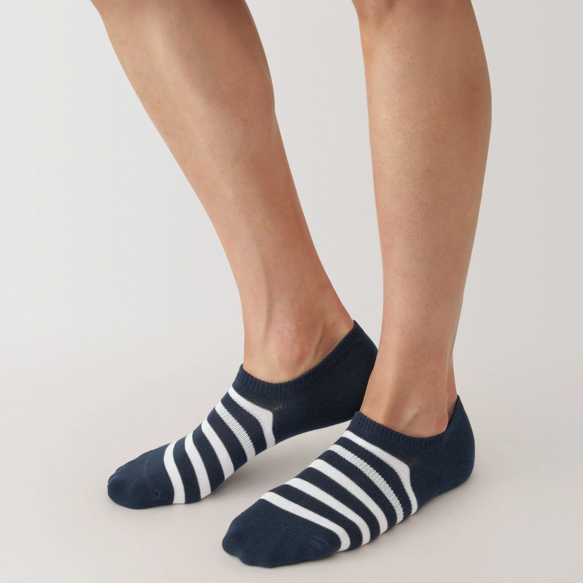 Right Angle Striped Sneaker Socks - Image 14