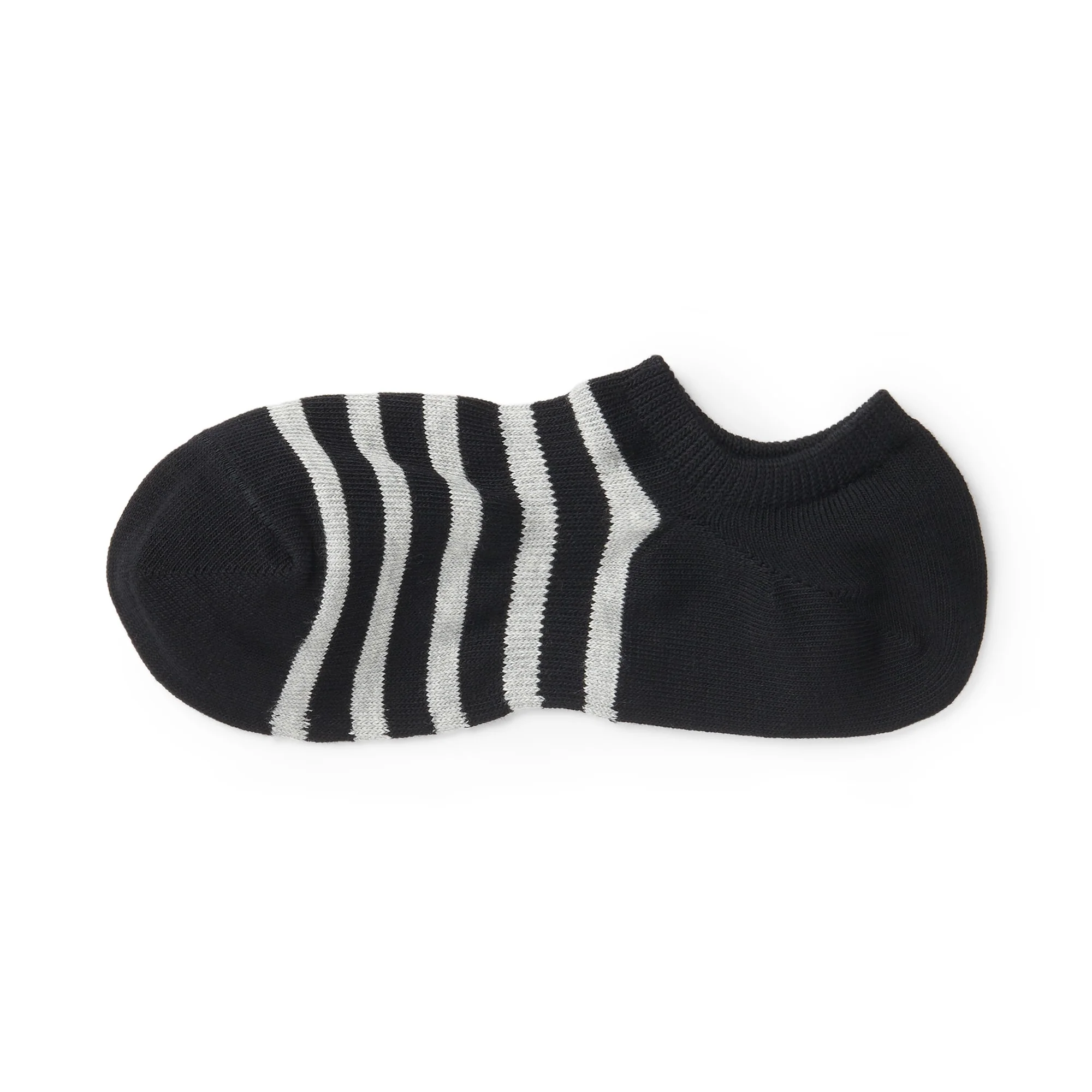 Right Angle Striped Sneaker Socks - Image 4