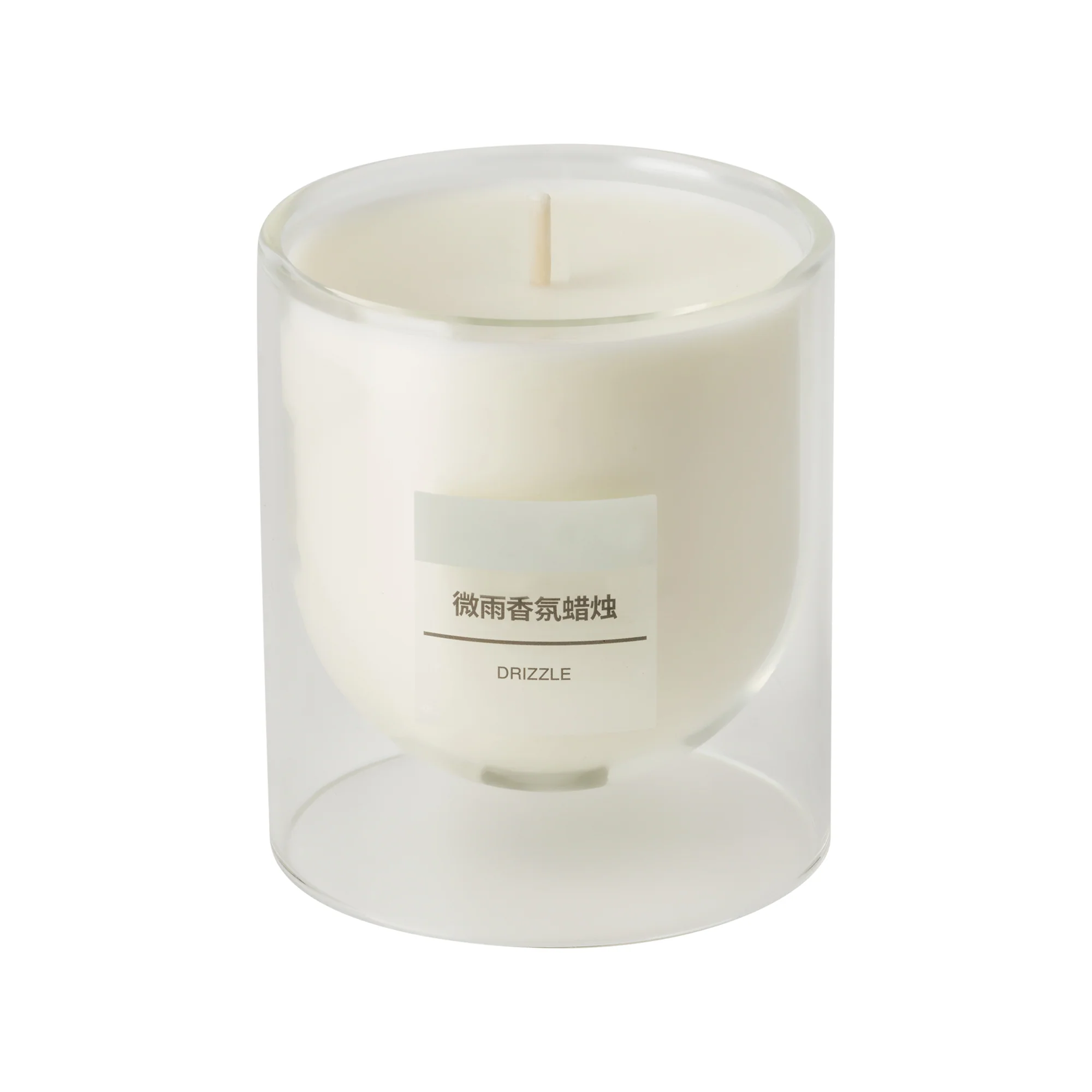 Scented Double Wall Glass Candle - Slight Rain - Image 3