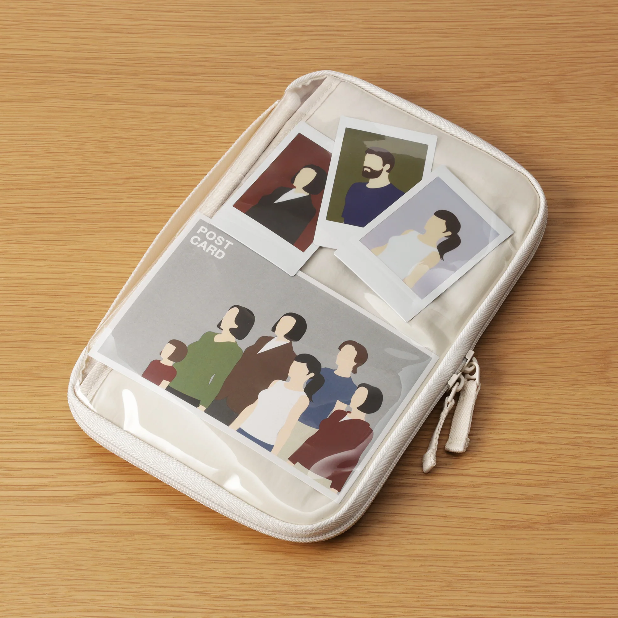 Selectable Pocket Organizer Case - A5 Slim - Moss Green - Image 10