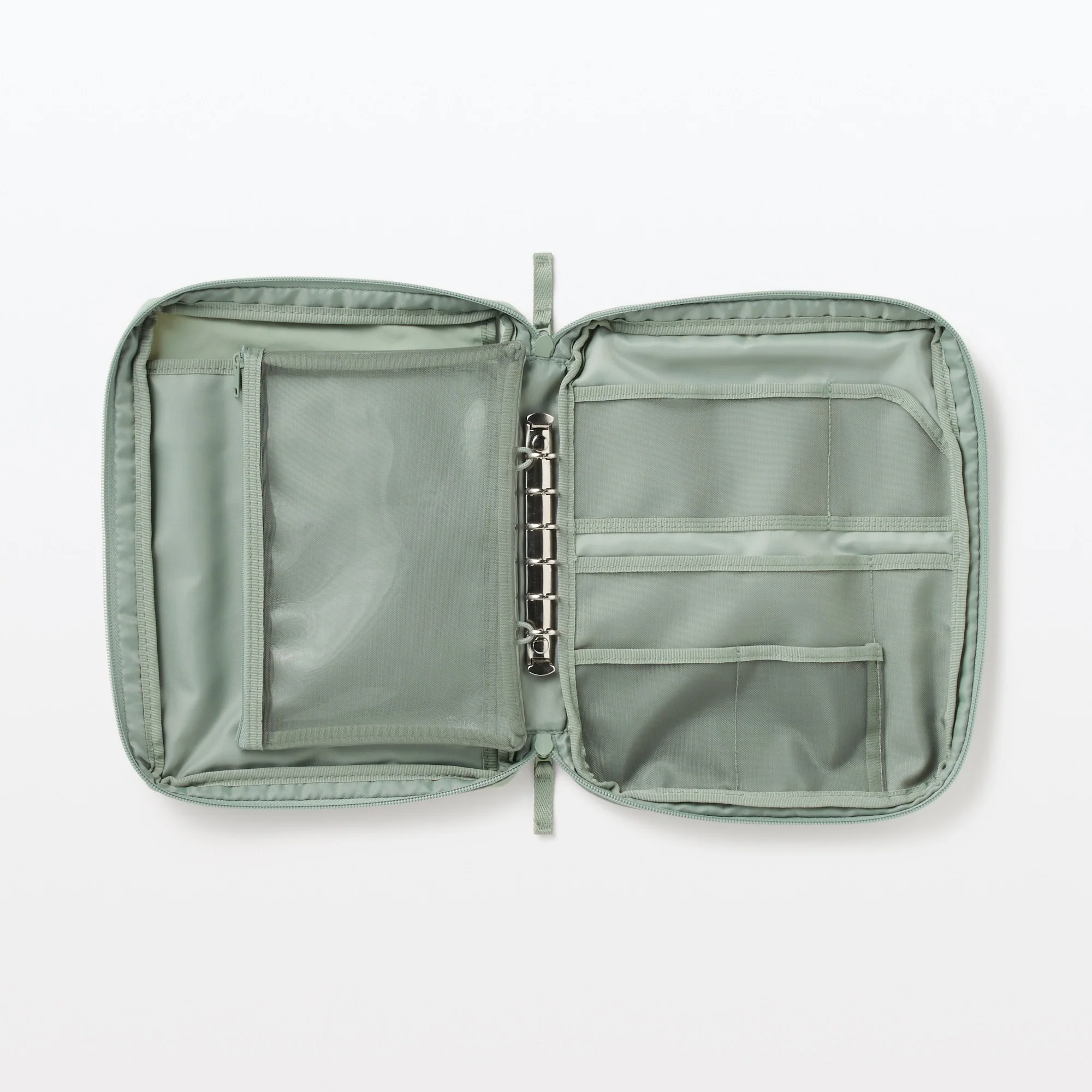 Selectable Pocket Organizer Case - A5 Wide - Moss Green - Image 6