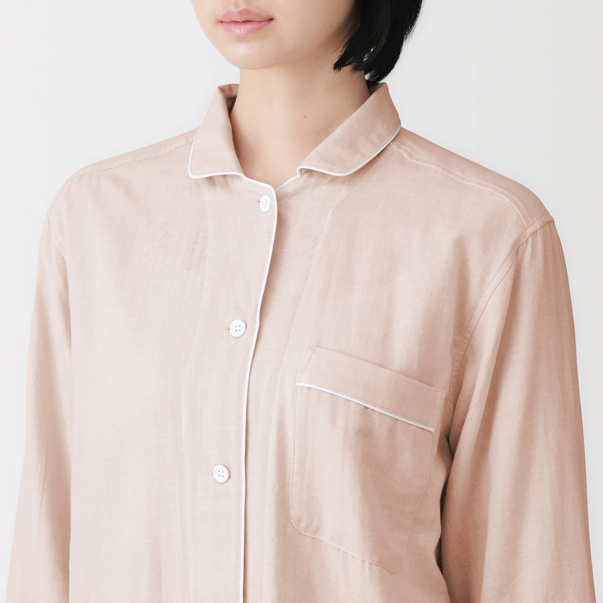 Side Seamless Double Gauze Pajamas - Image 7