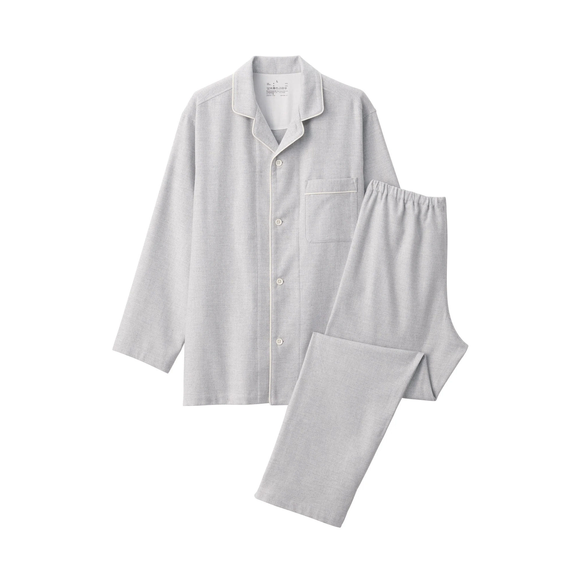 Side Seamless Flannel Pajamas - Image 15