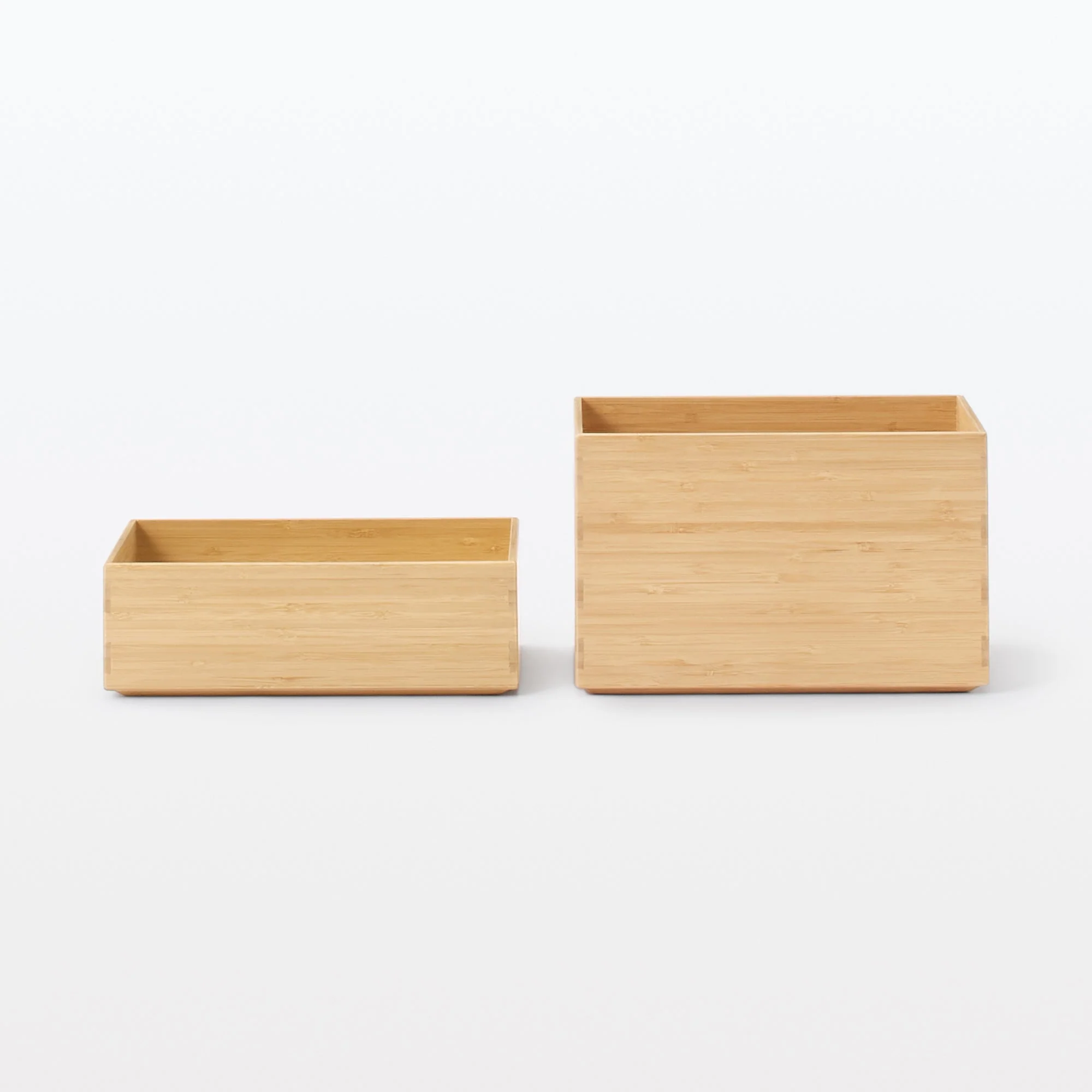 Stackable Bamboo Box - Half - Small W26 x D18.5 x H8.5 cm - Image 10