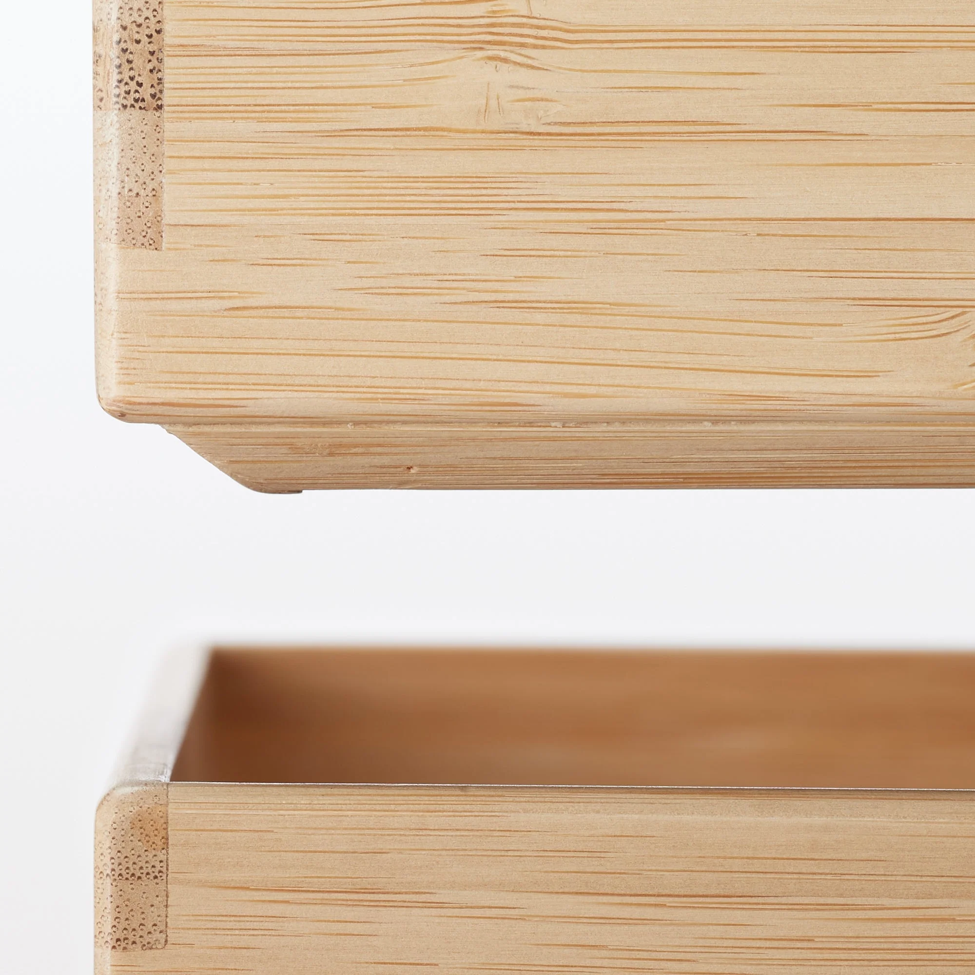 Stackable Bamboo Box - Half - Small W26 x D18.5 x H8.5 cm - Image 7