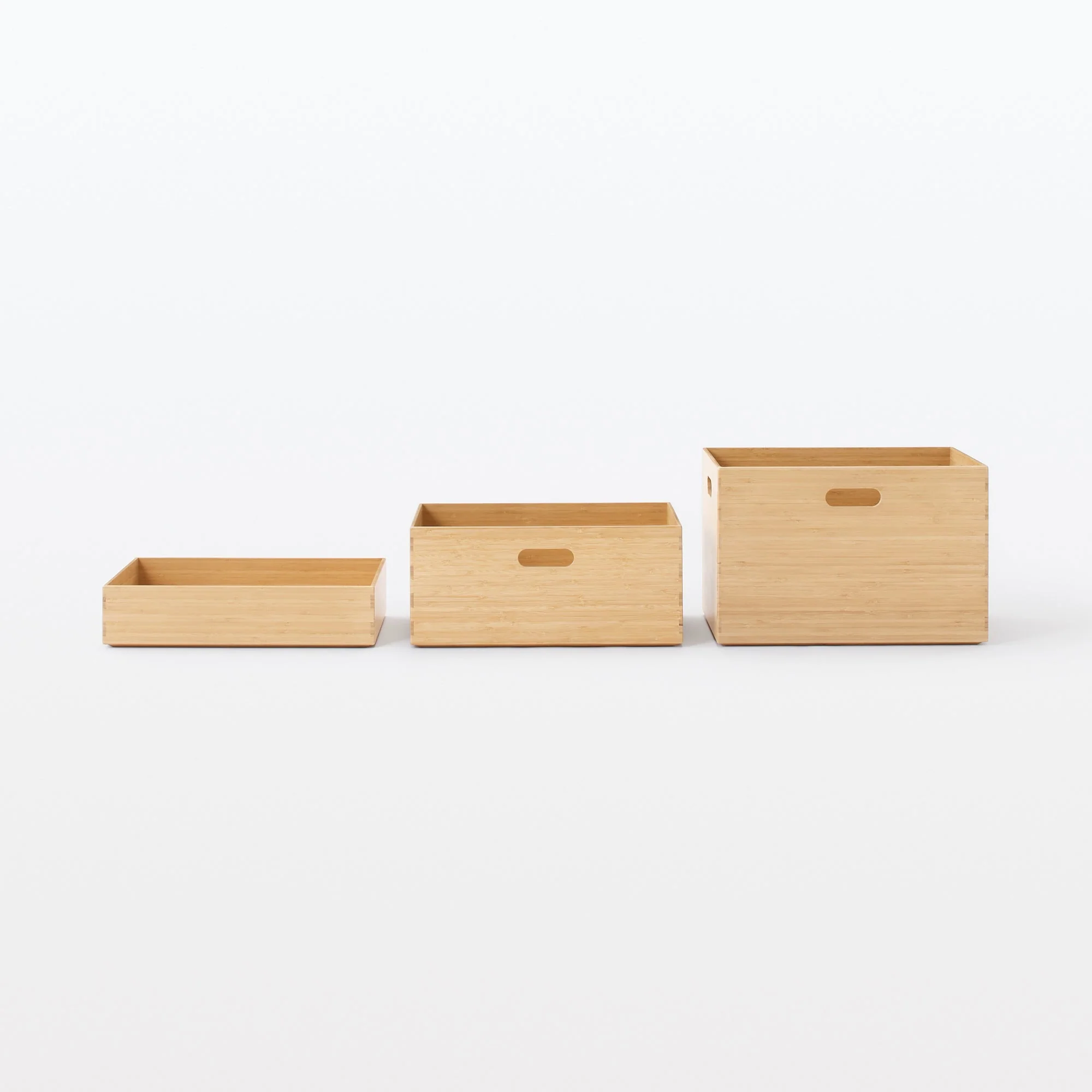 Stackable Bamboo Box - Large W37 x D26 x H24.5 cm - Image 10