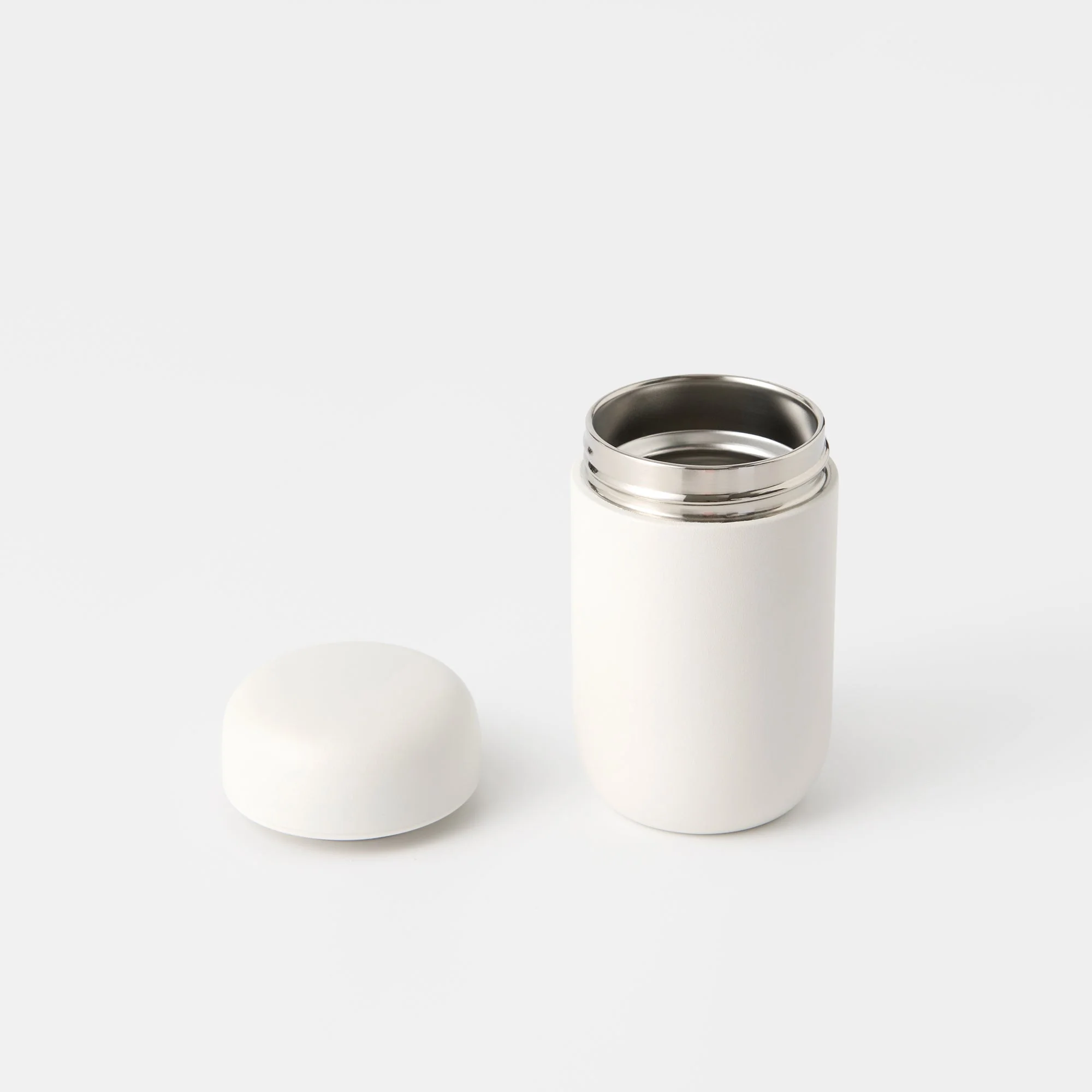 Stainless Steel Bottle - White (220 ml) - Image 4