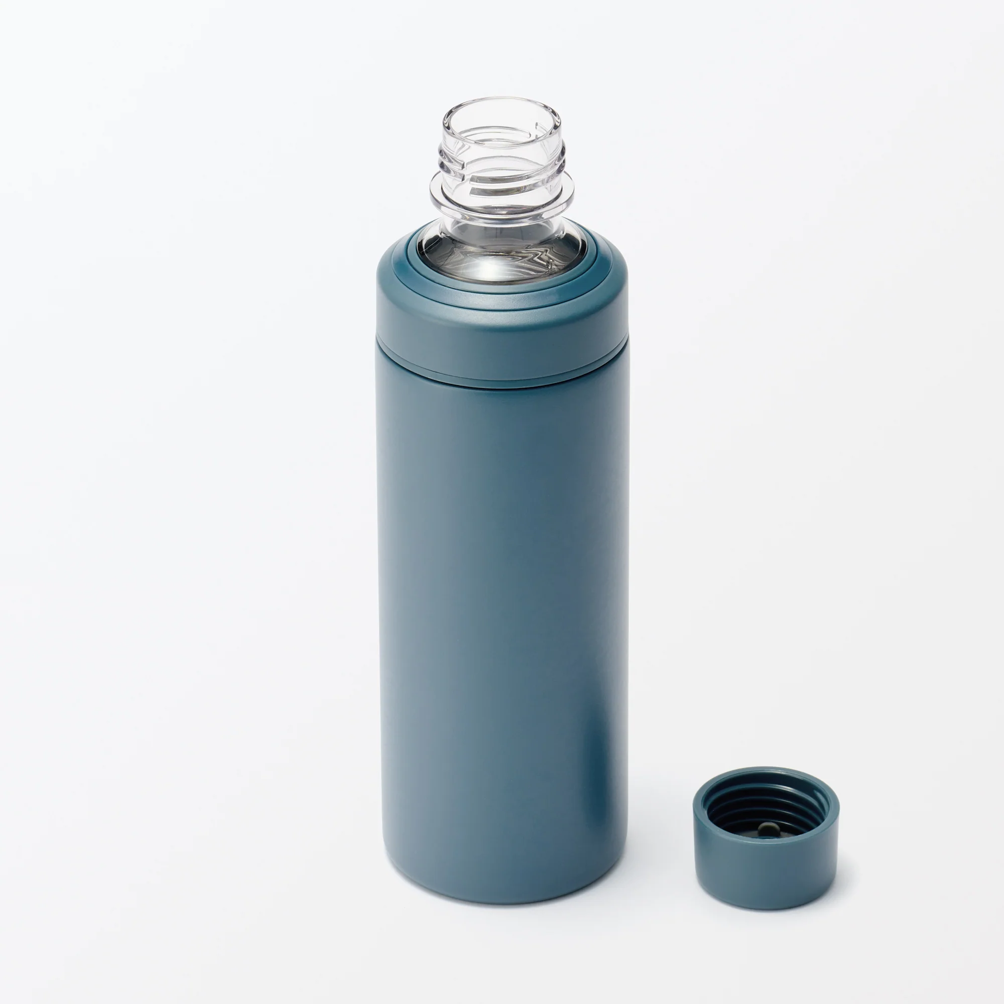Stainless Steel Carbonated Drink-Safe Cool Tumbler - Dark Blue - Image 3