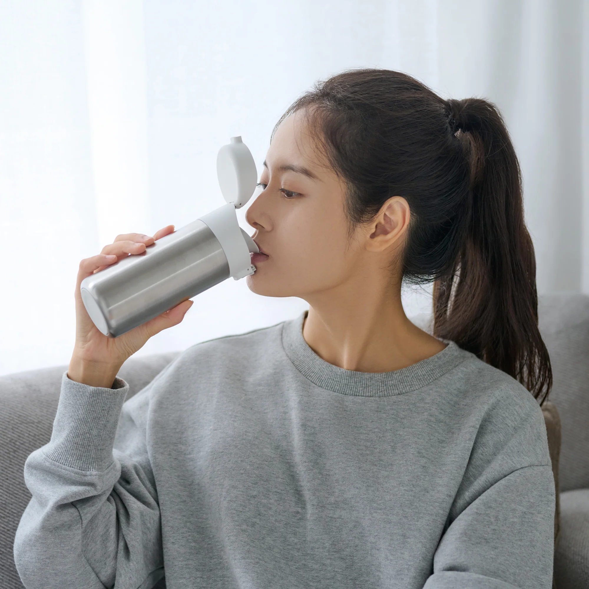 Stainless Steel Heat & Cold Retaining Mug - 350 ml - Image 3