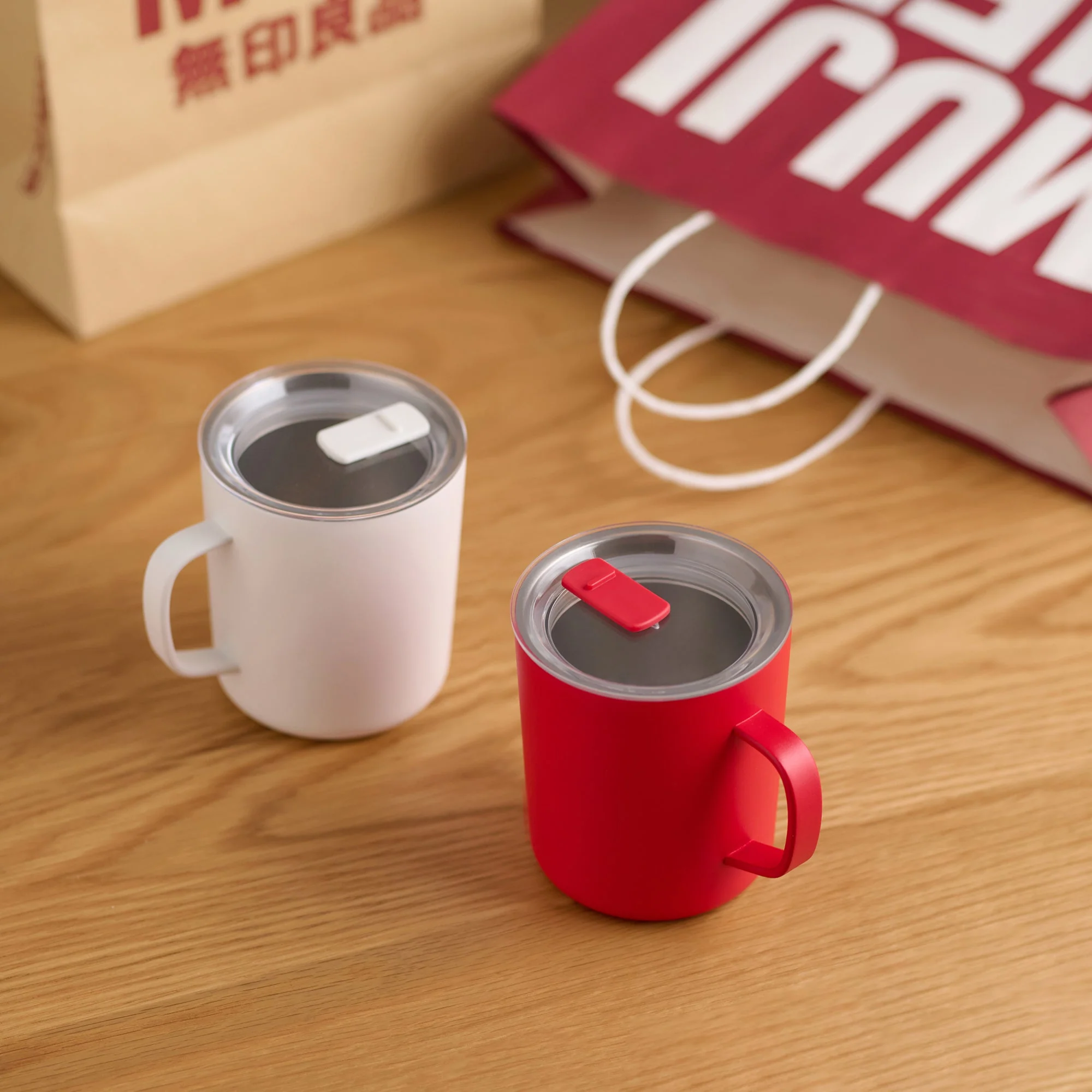 Stainless Steel Mug Cup - White (490 ml) - Image 17